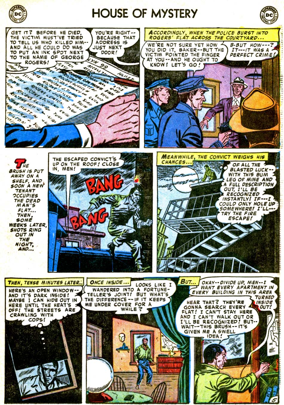 Read online House of Mystery (1951) comic -  Issue #10 - 17