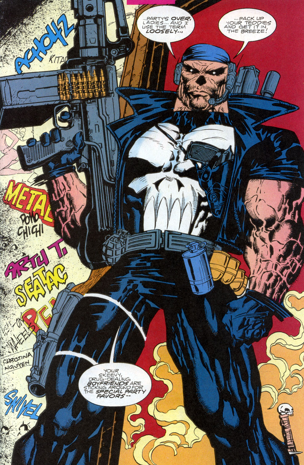 Read online The Punisher War Zone comic -  Issue #20 - 2