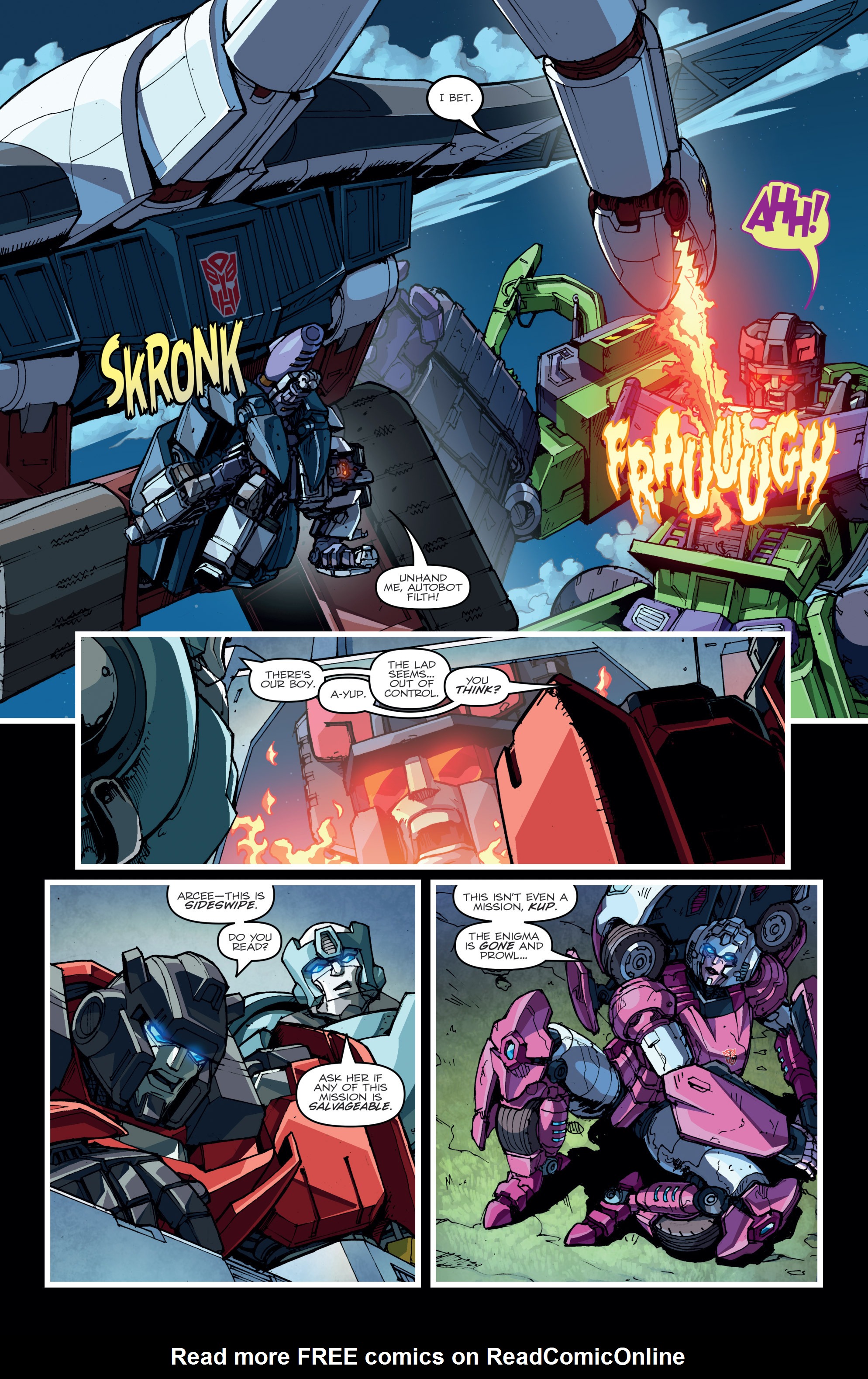 Read online The Transformers (2014) comic -  Issue #38 - 22