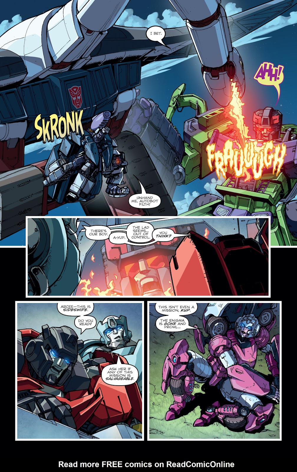The Transformers (2014) issue 38 - Page 22