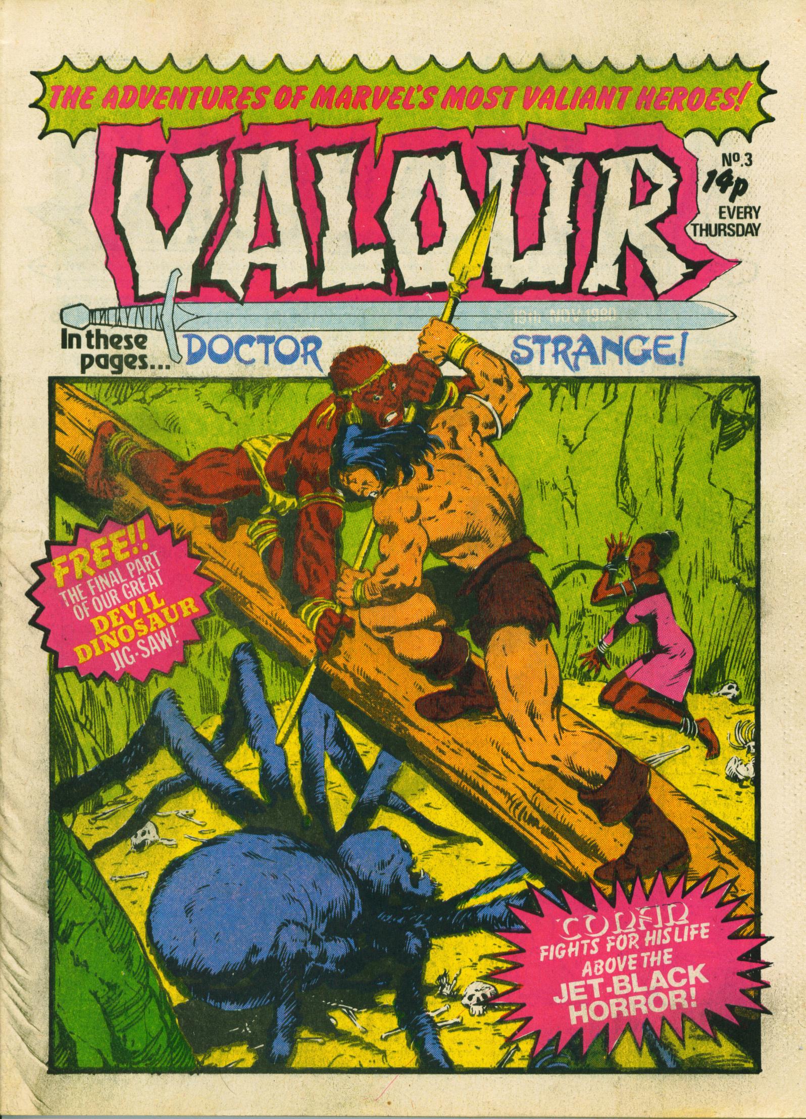 Read online Valour comic -  Issue #3 - 1