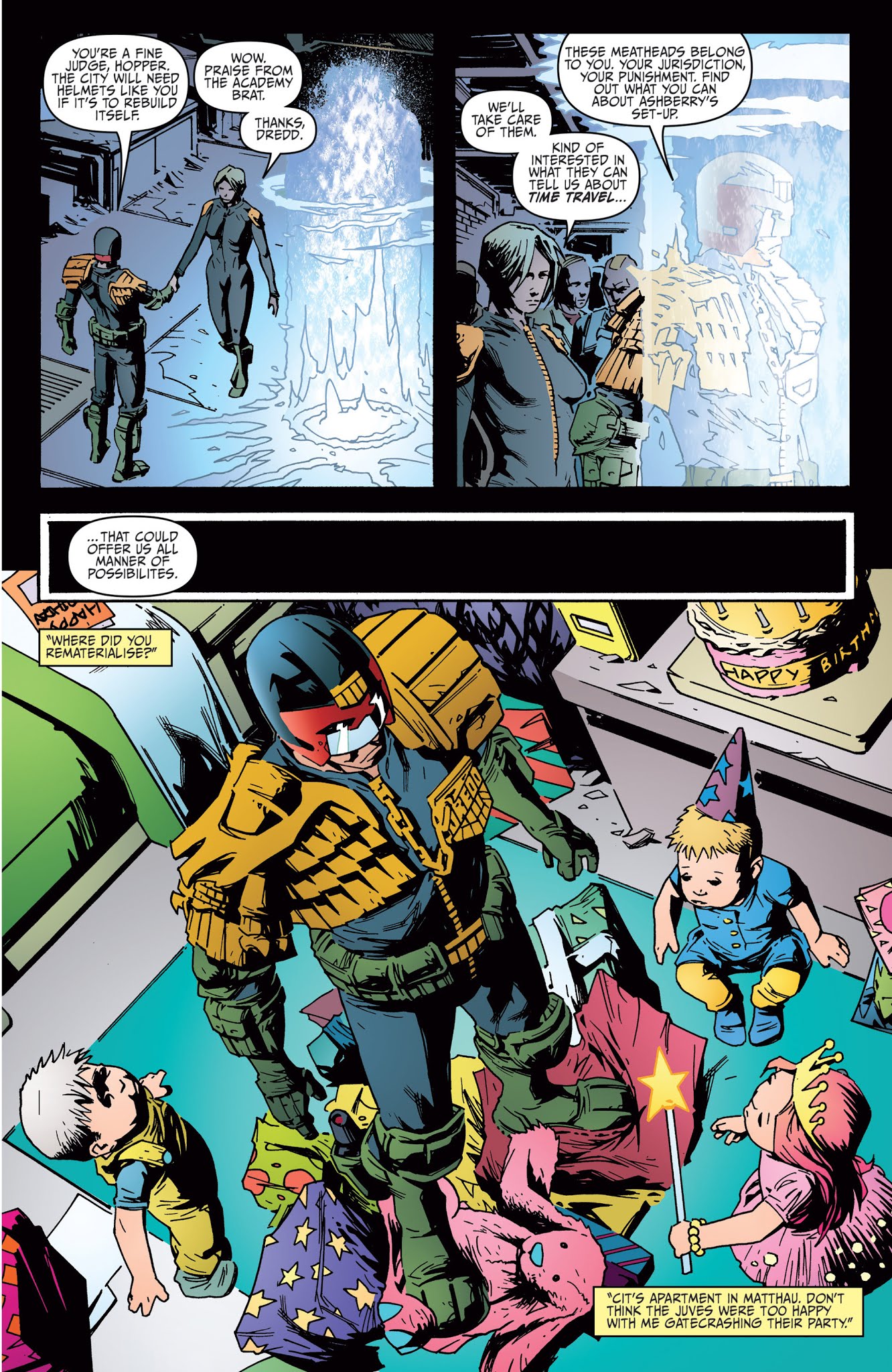 Read online Judge Dredd: Year One comic -  Issue #4 - 23