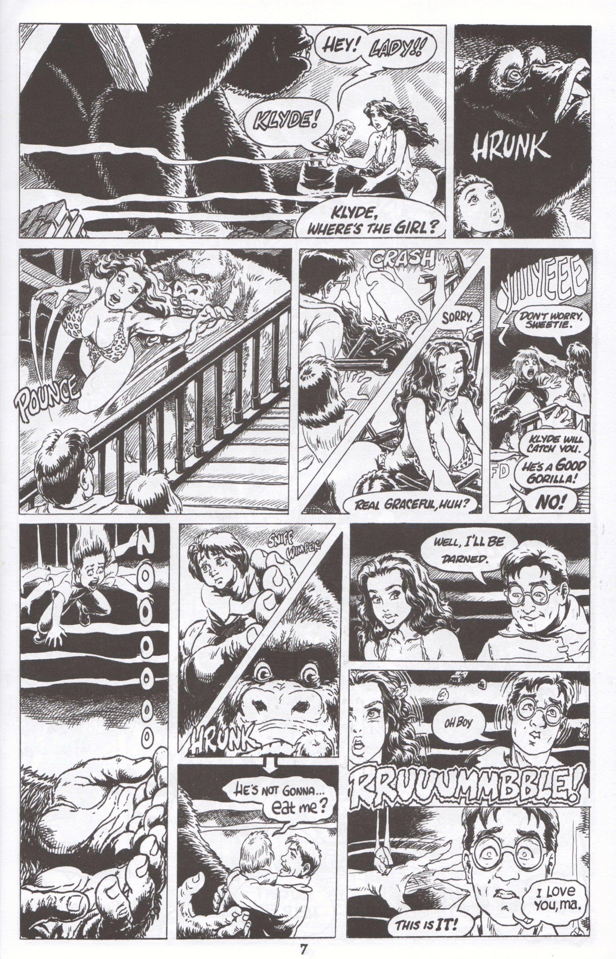 Read online Cavewoman: Pangaean Sea comic -  Issue #5 - 9