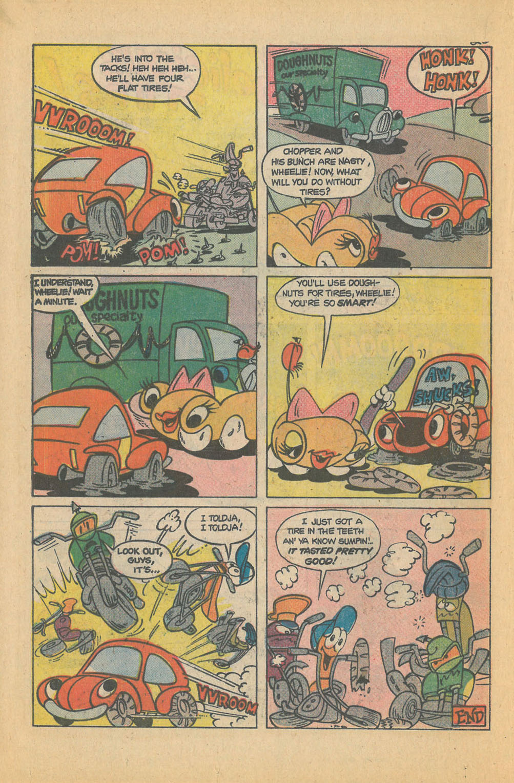 Read online Wheelie and the Chopper Bunch comic -  Issue #6 - 21
