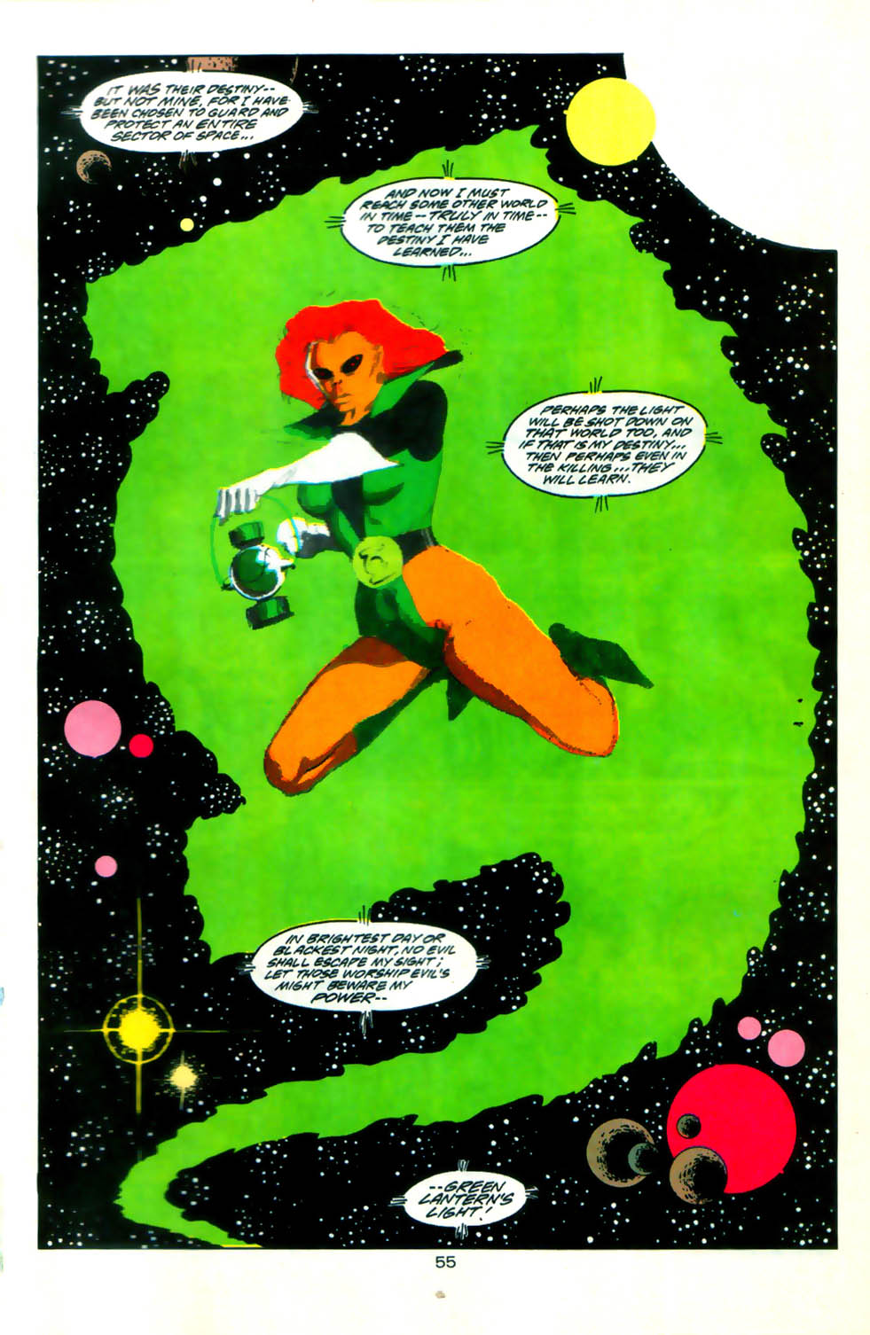 Read online Green Lantern Corps Quarterly comic -  Issue #1 - 56