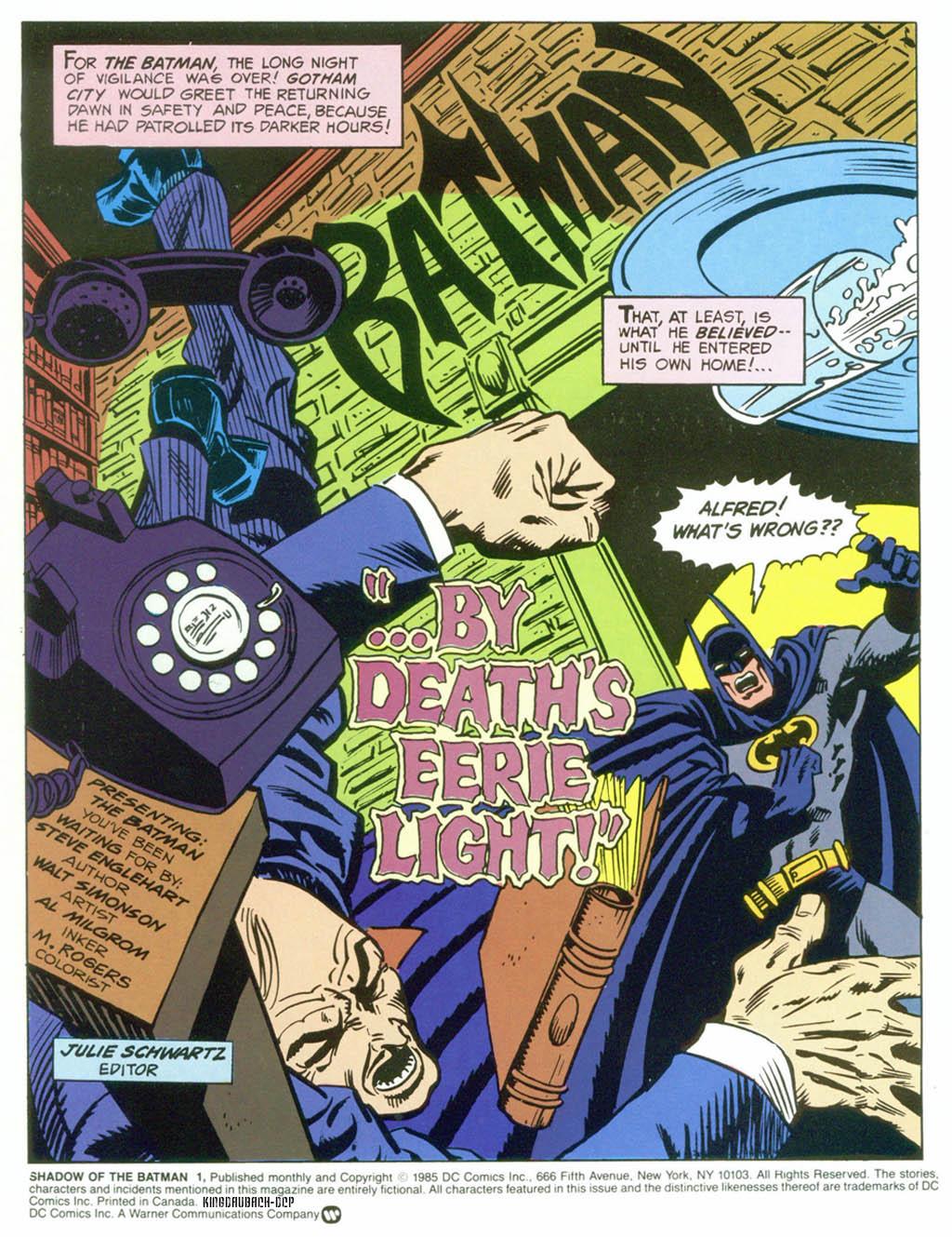 Read online Batman: Strange Apparitions comic -  Issue # TPB - 7