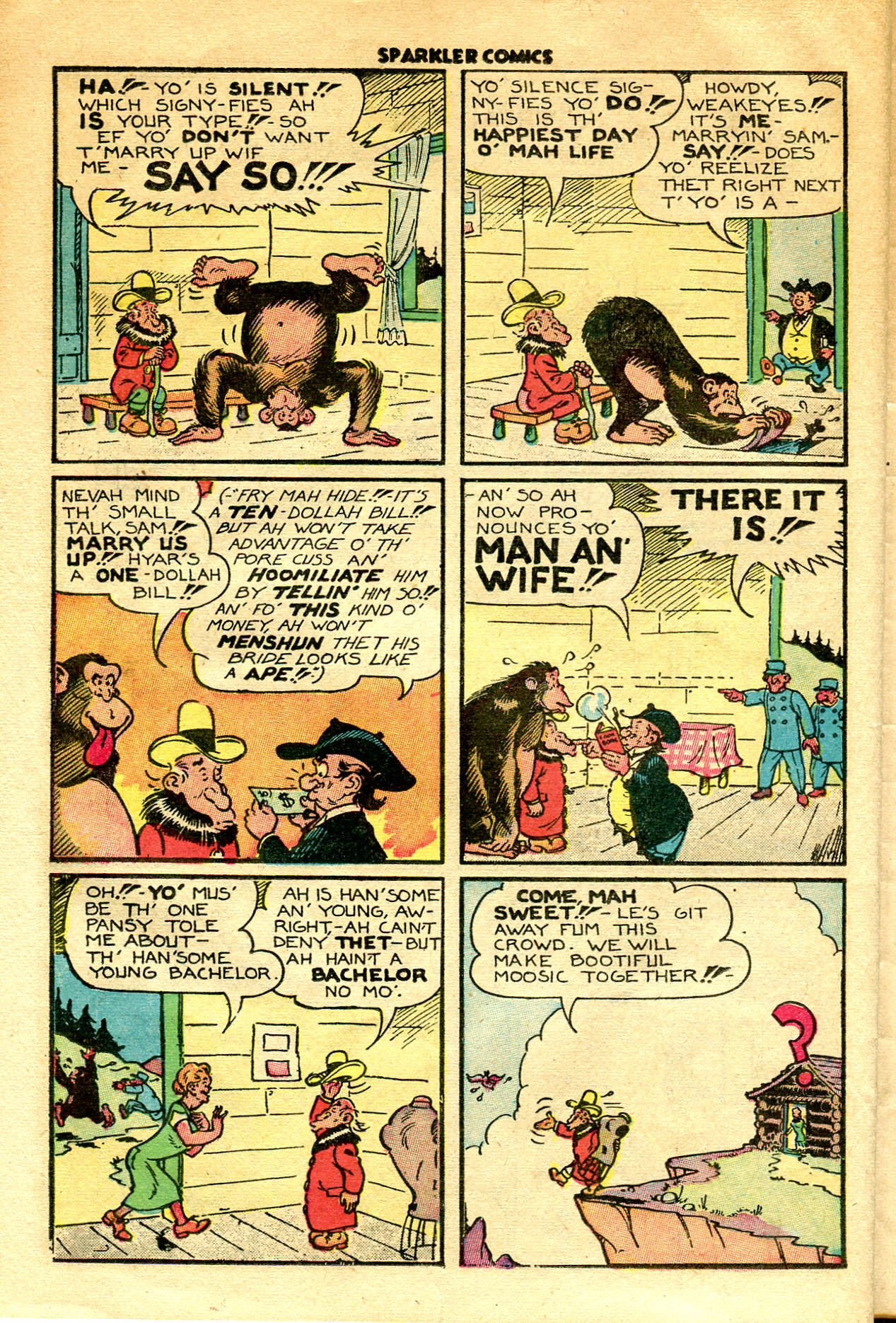 Read online Sparkler Comics comic -  Issue #67 - 27