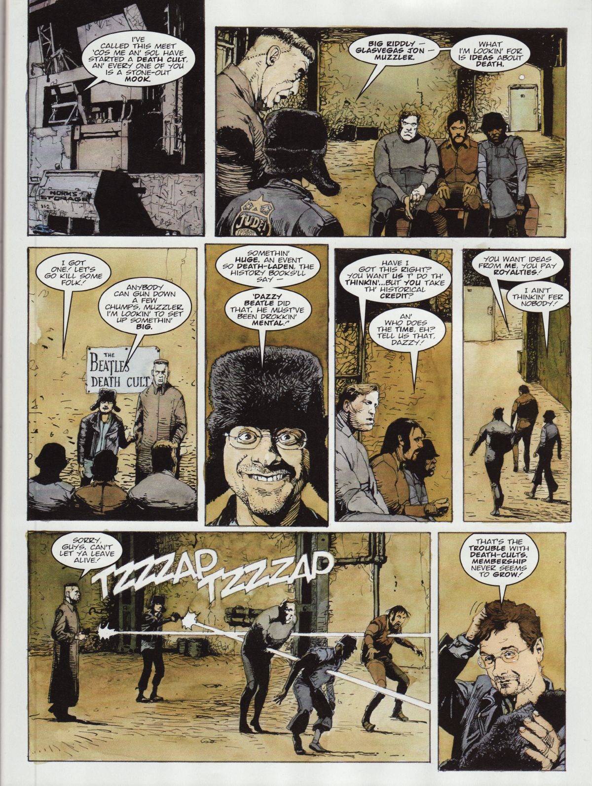 Read online Judge Dredd Megazine (Vol. 5) comic -  Issue #233 - 89