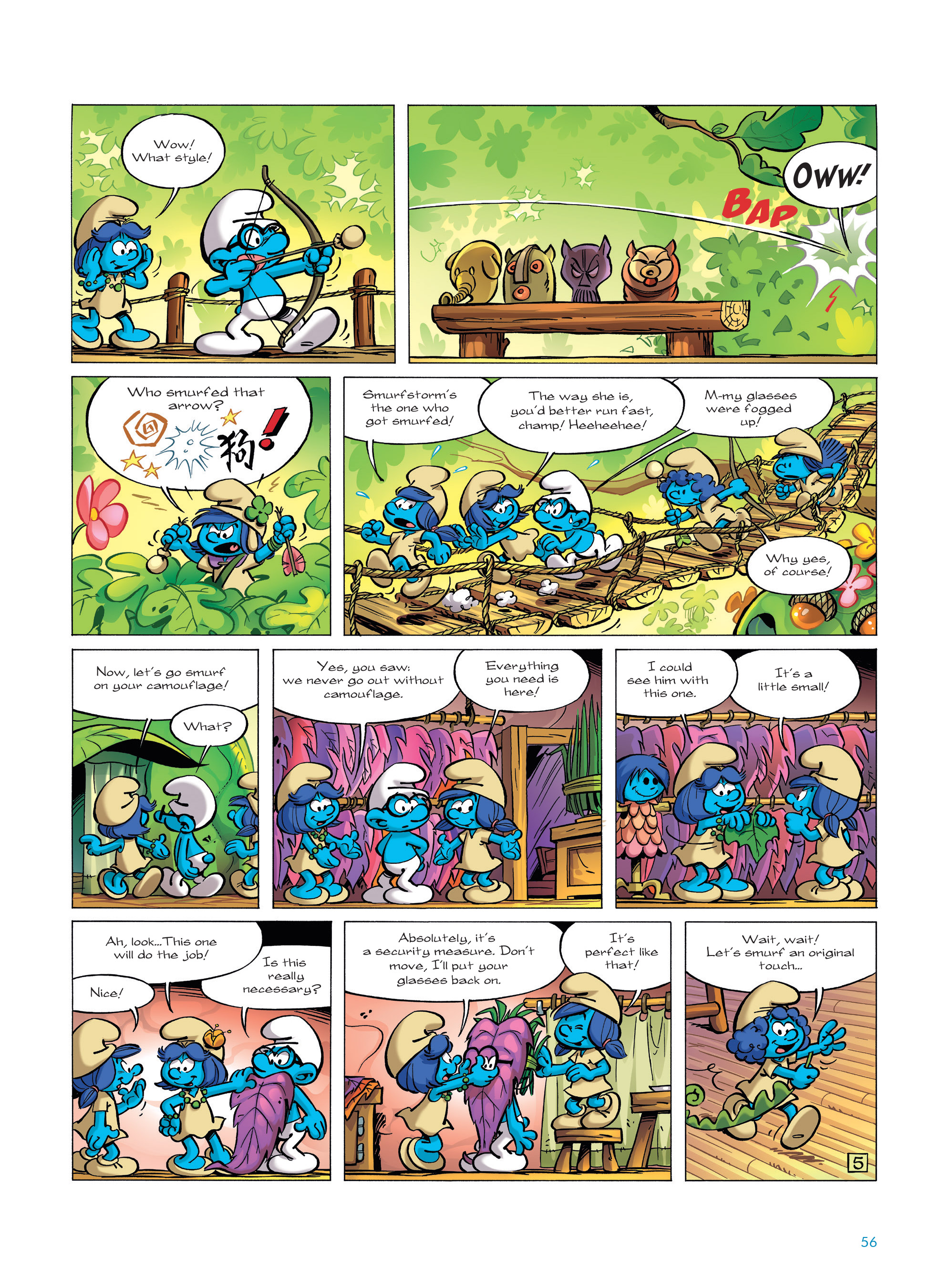 Read online The Smurfs comic -  Issue #23 - 56