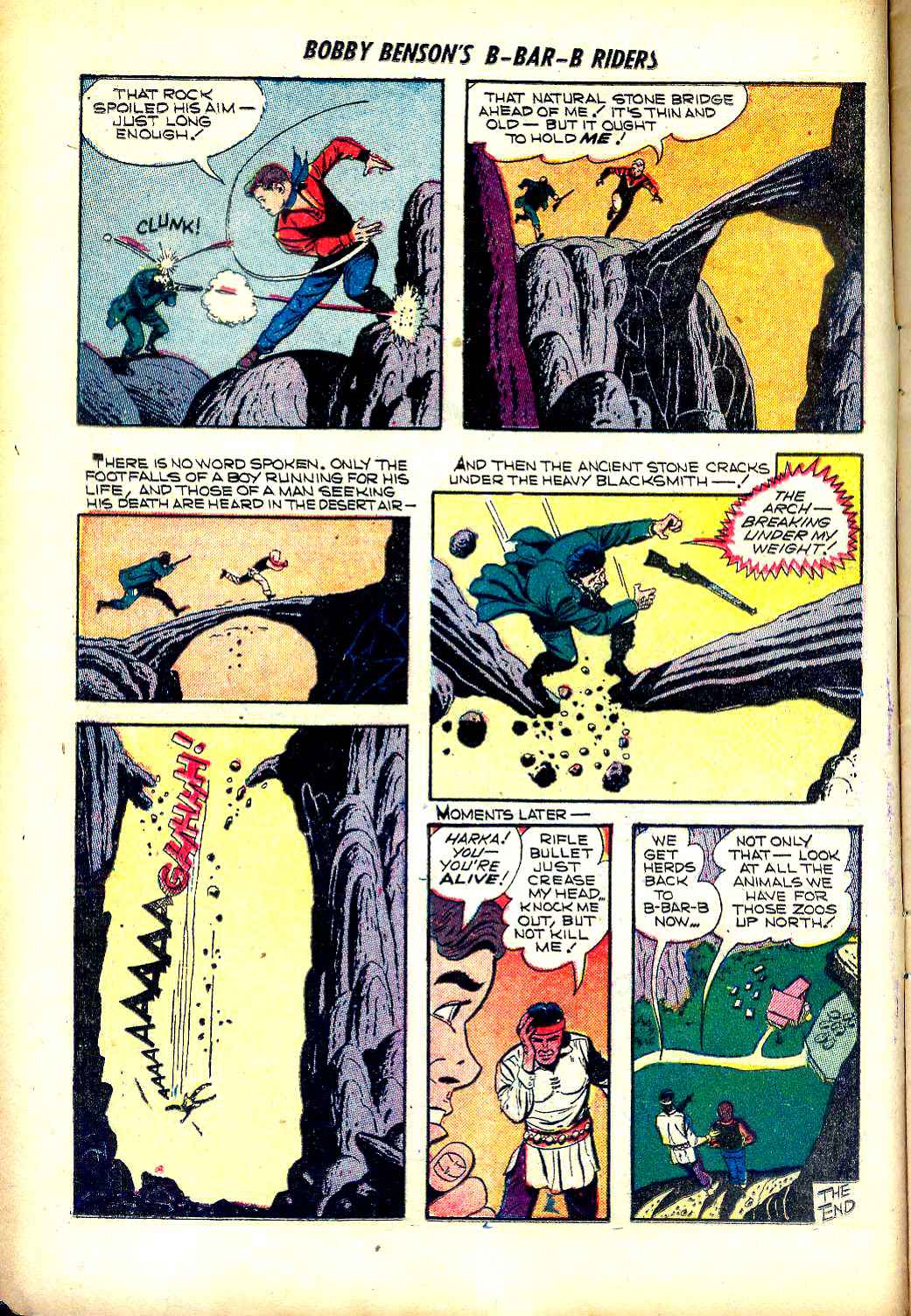 Read online Bobby Benson's B-Bar-B Riders comic -  Issue #17 - 10
