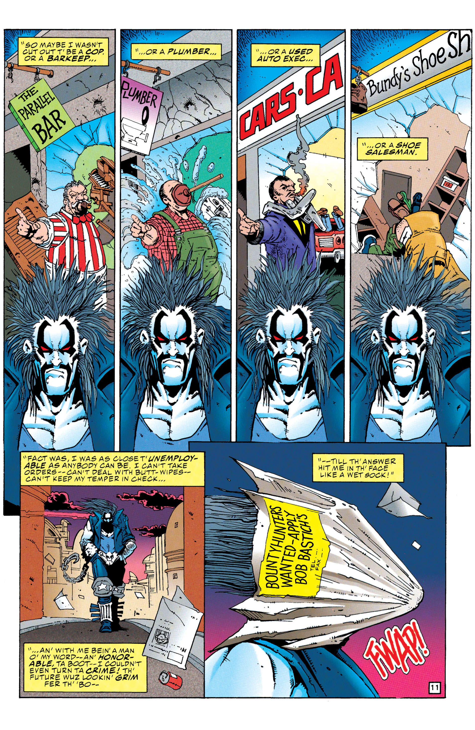 Read online Lobo (1993) comic -  Issue # _Annual 3 - Year One - 12