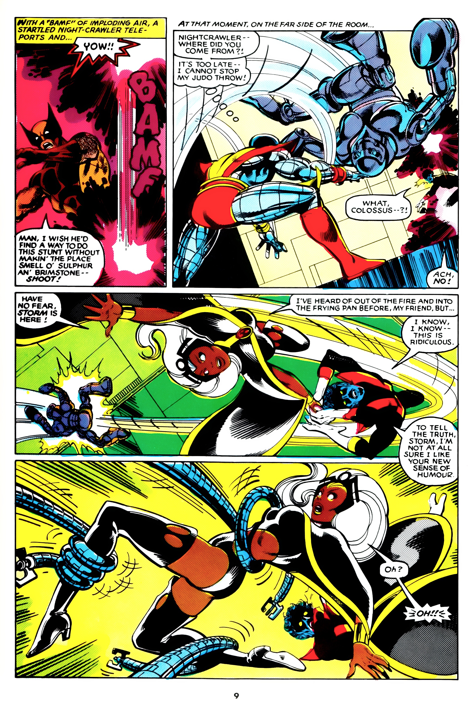 Read online X-Men Annual UK comic -  Issue #1992 - 7