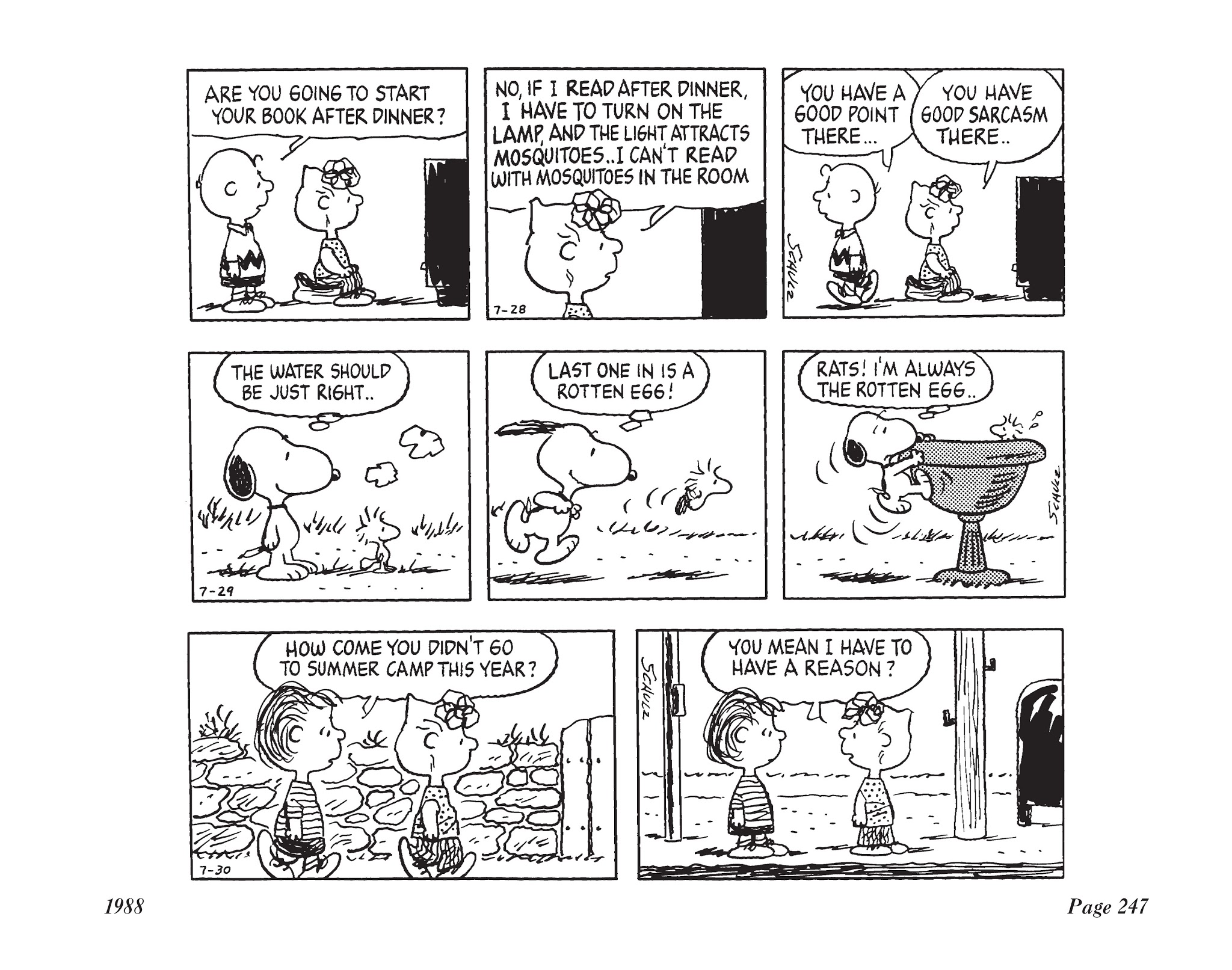 Read online The Complete Peanuts comic -  Issue # TPB 19 - 262