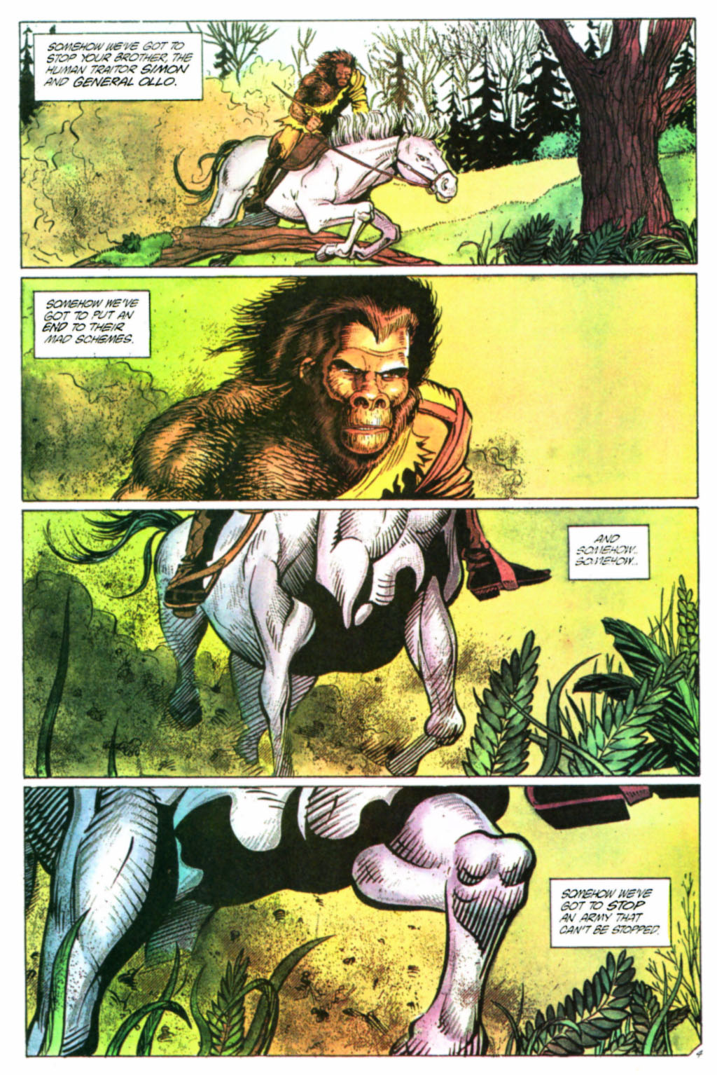 Read online Ape Nation comic -  Issue #3 - 6