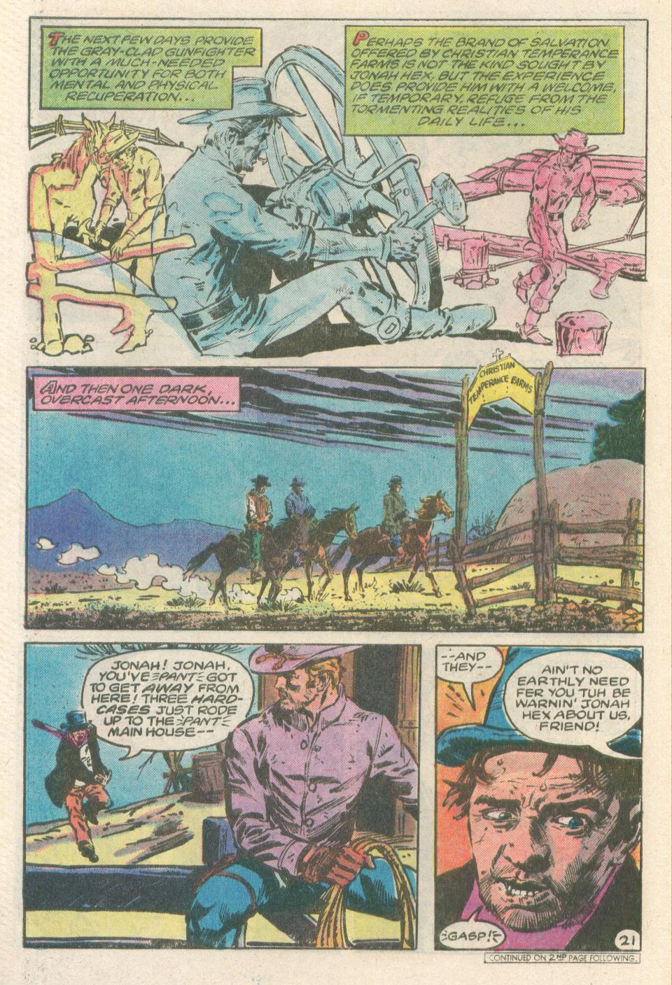 Read online Jonah Hex (1977) comic -  Issue #83 - 22