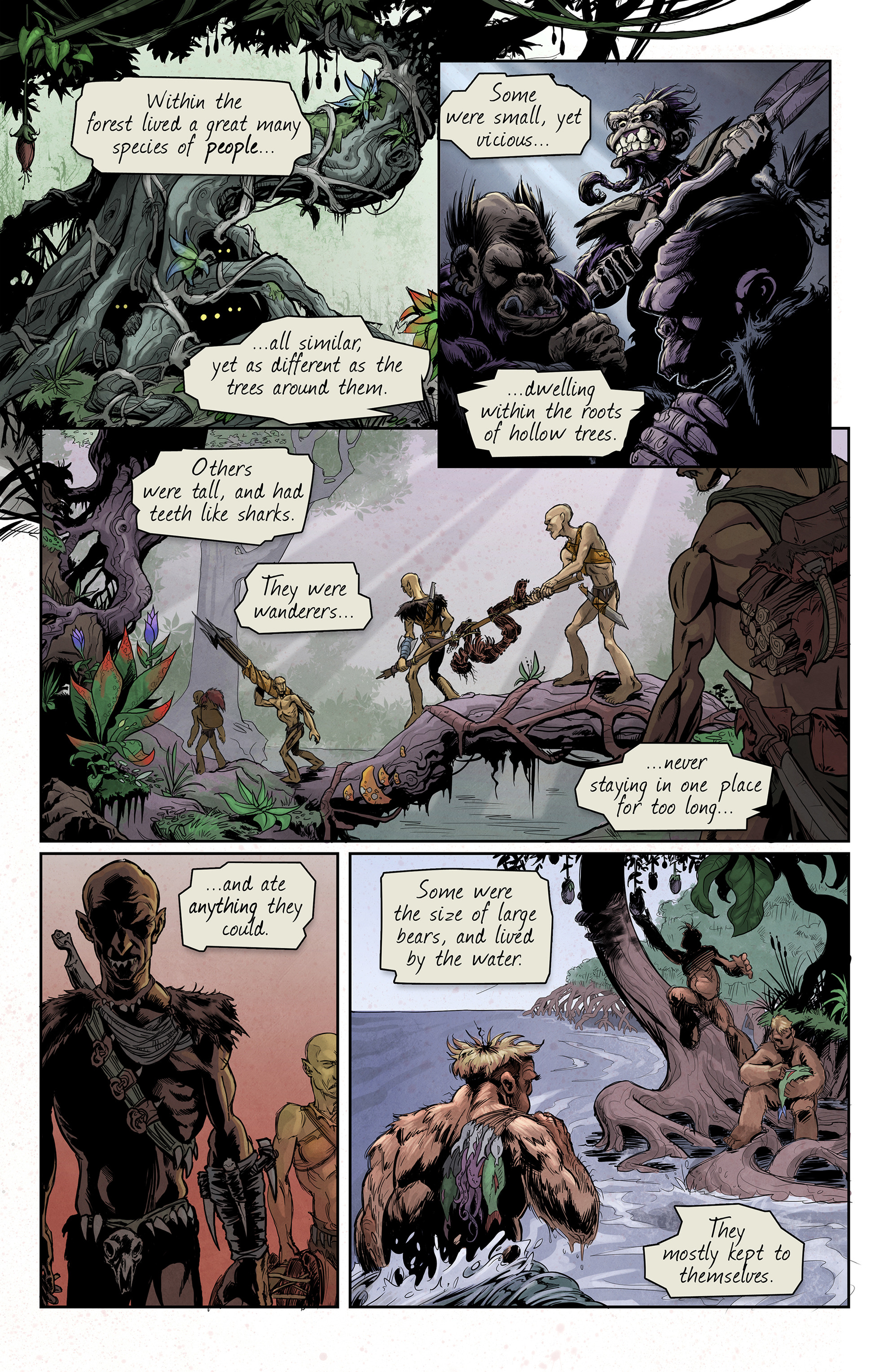 Read online Hominids comic -  Issue #1 - 4