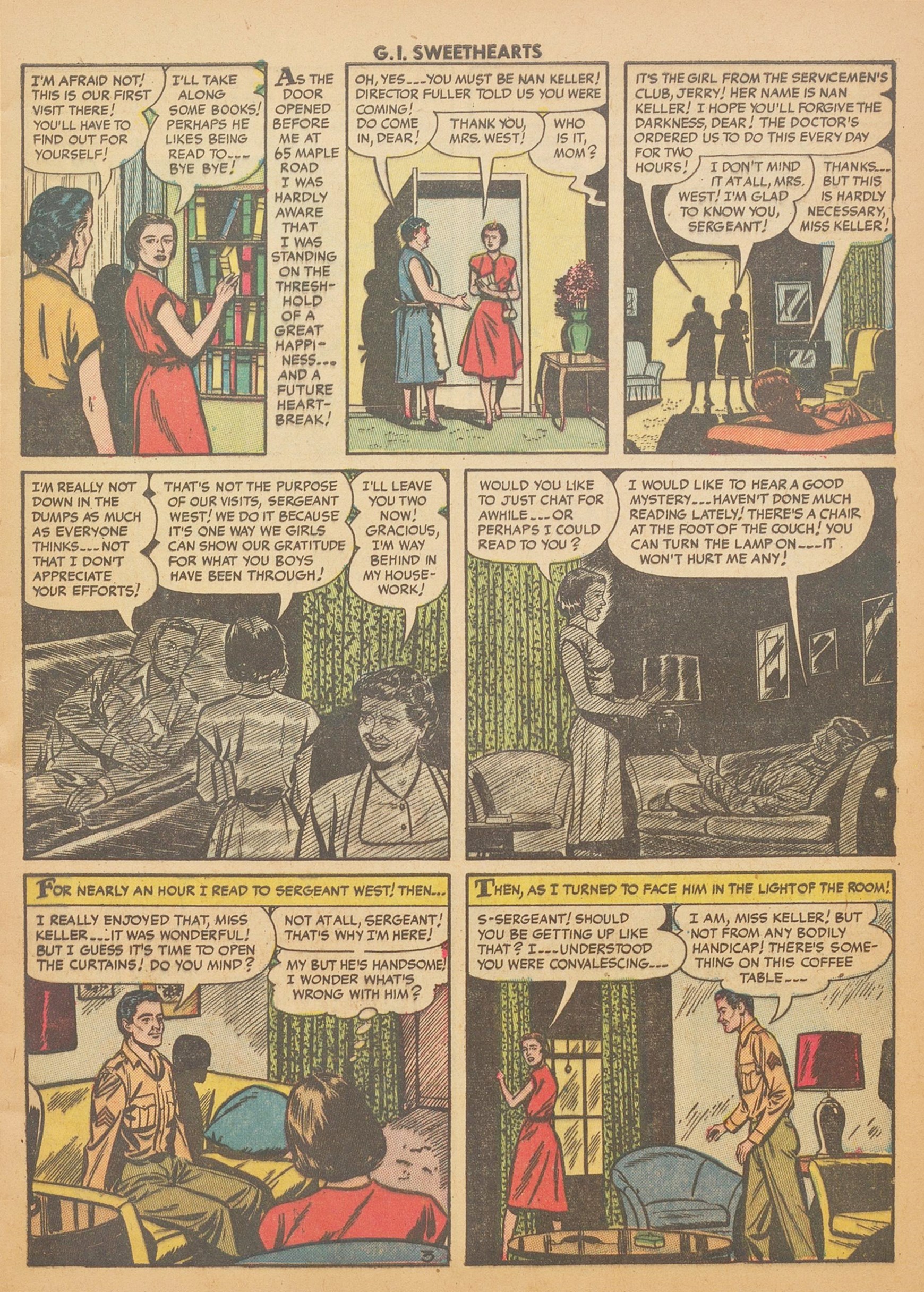Read online G.I. Sweethearts comic -  Issue #38 - 5