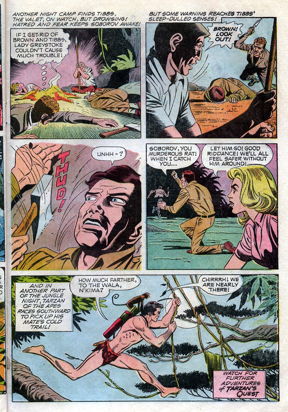 Read online Tarzan (1962) comic -  Issue #188 - 27