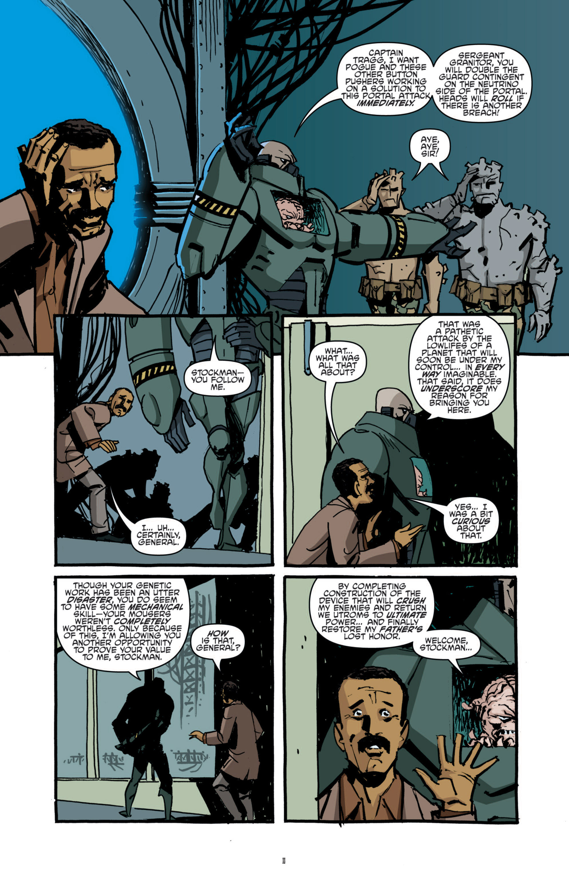 Read online Teenage Mutant Ninja Turtles (2011) comic -  Issue #14 - 15