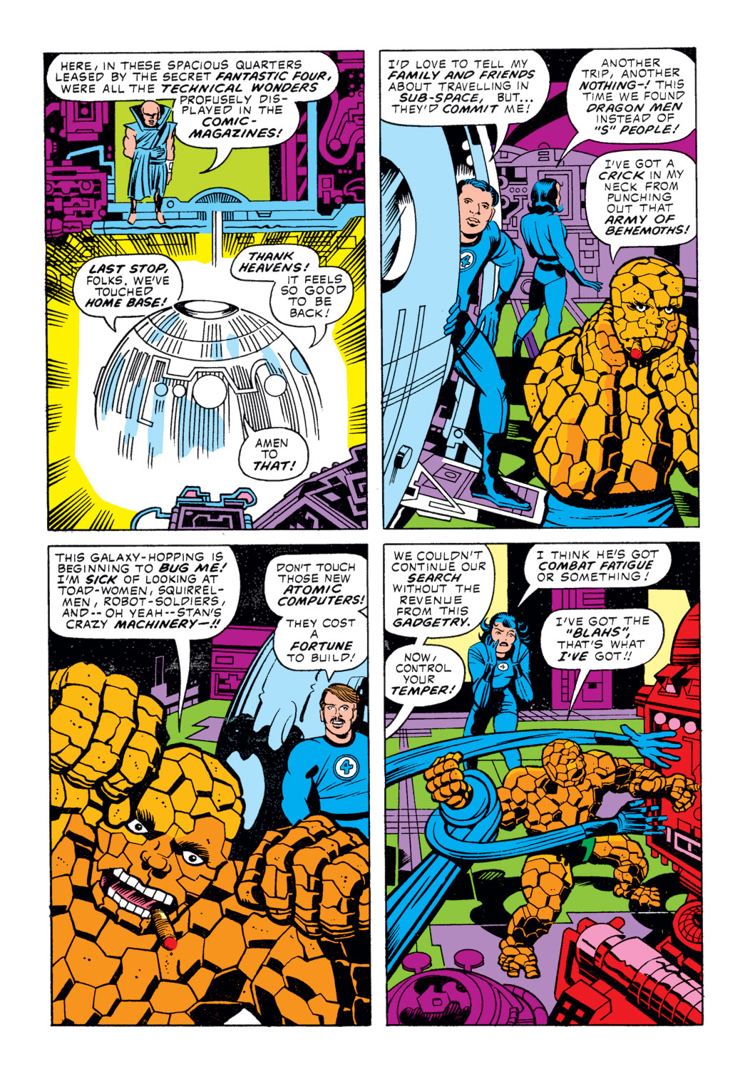 What If? (1977) issue 11 - The original marvel bullpen had become the Fantastic Four - Page 20