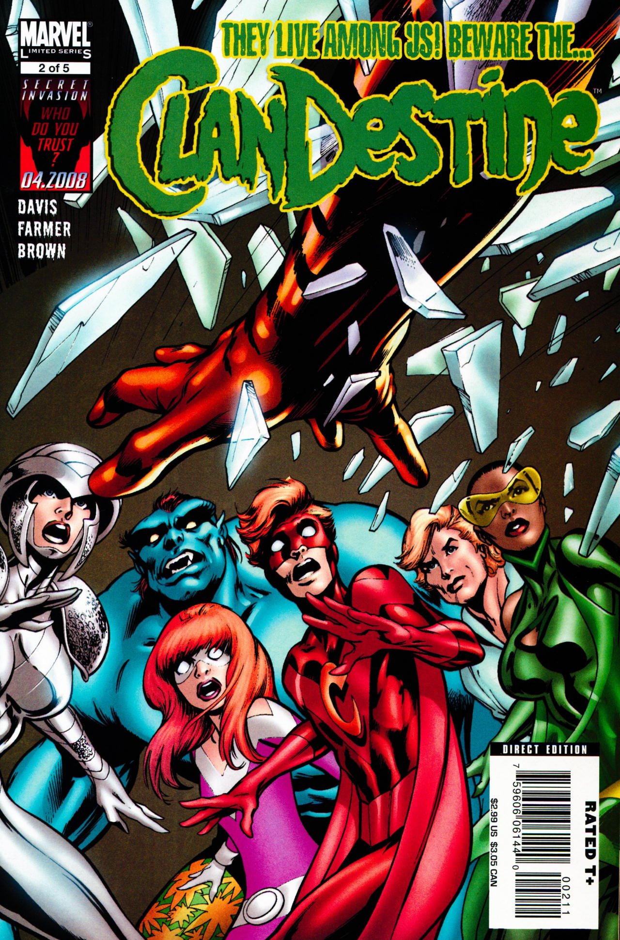 Read online ClanDestine (2008) comic -  Issue #2 - 1
