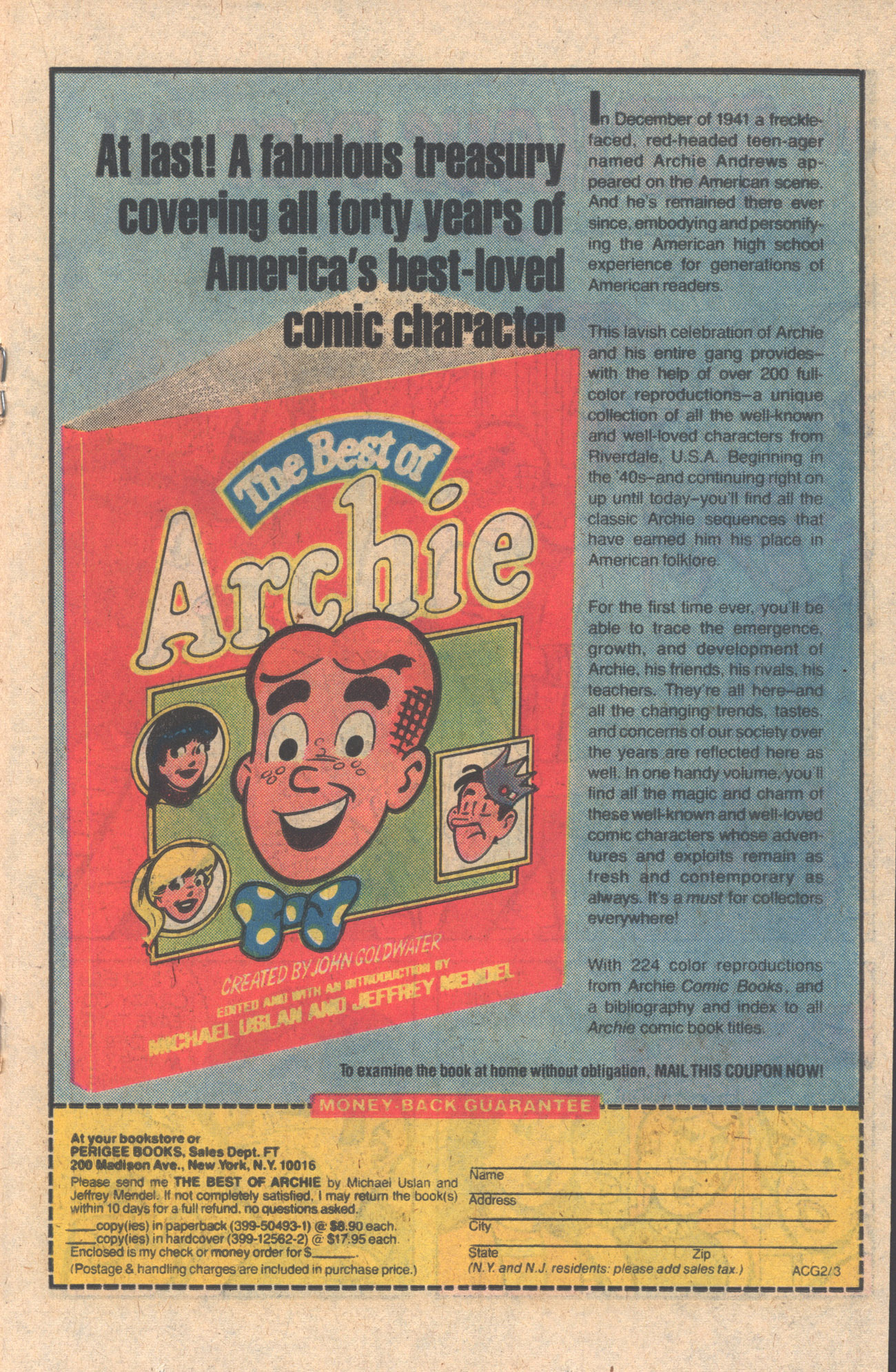 Read online Archie Giant Series Magazine comic -  Issue #509 - 19