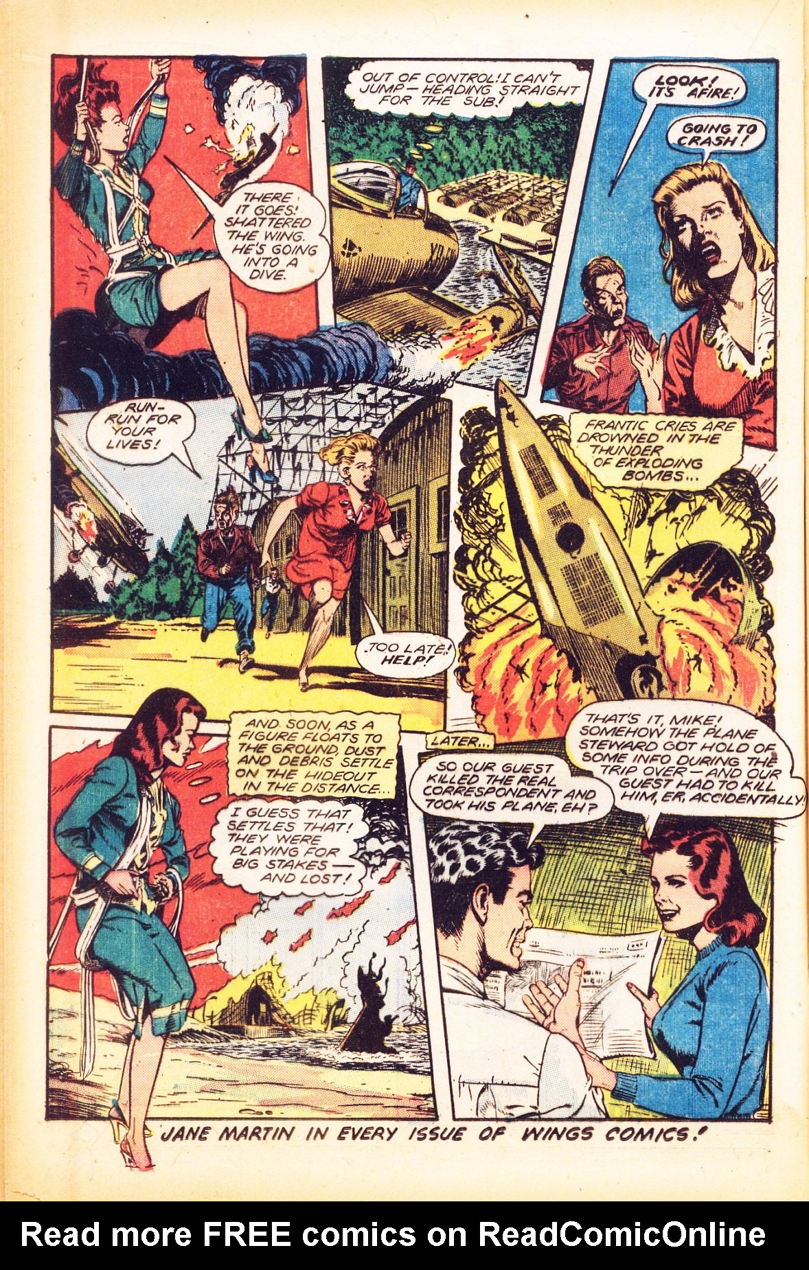 Read online Wings Comics comic -  Issue #95 - 18