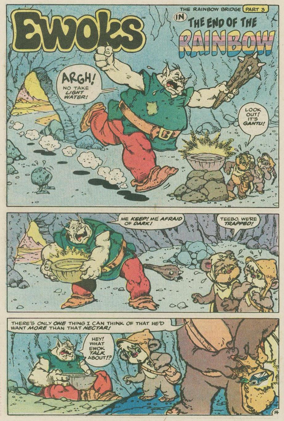 Read online Ewoks (1987) comic -  Issue #1 - 16