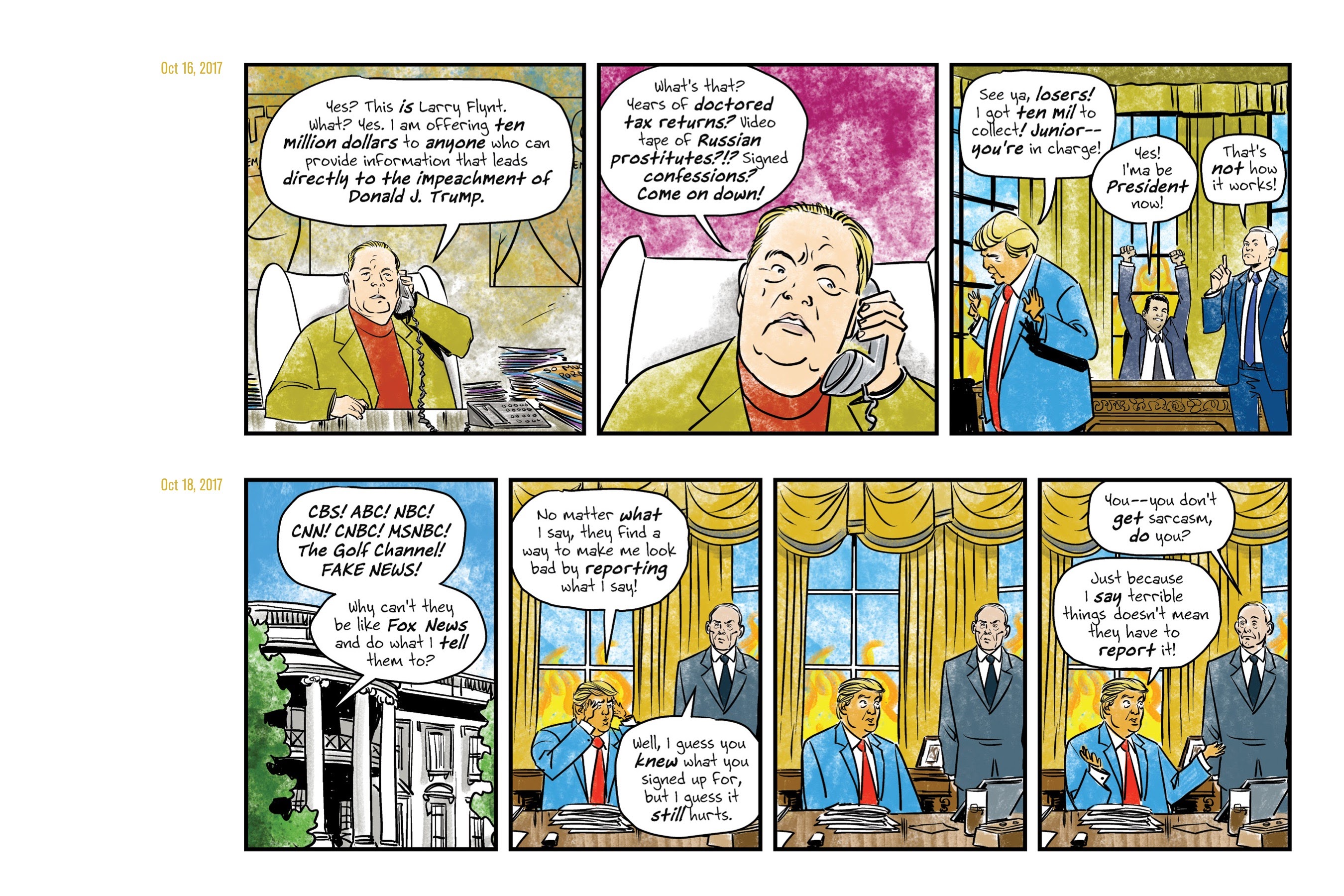 Read online Lil' Donnie: Executive Privilege comic -  Issue # TPB - 56