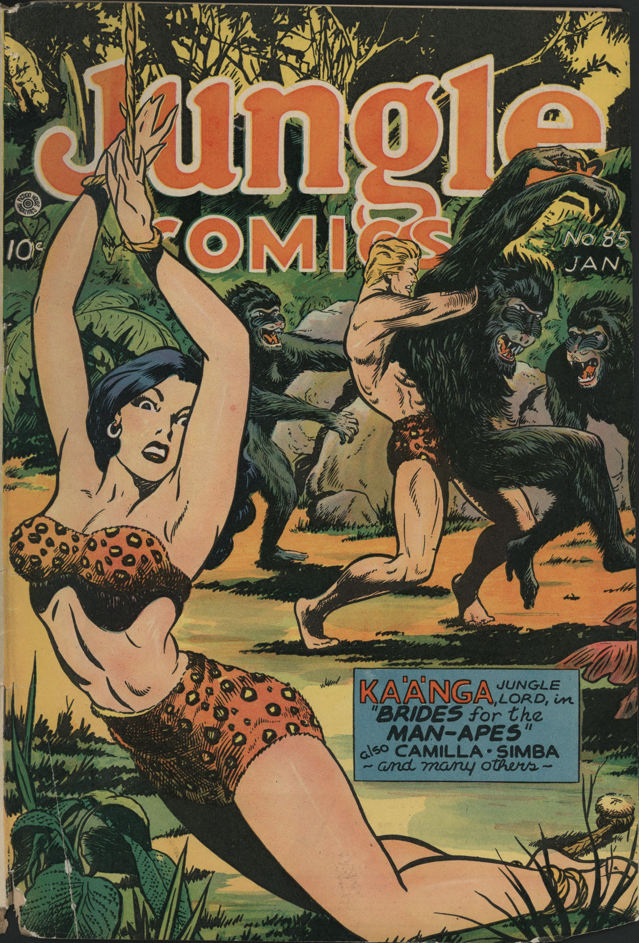 Read online Jungle Comics comic -  Issue #85 - 1