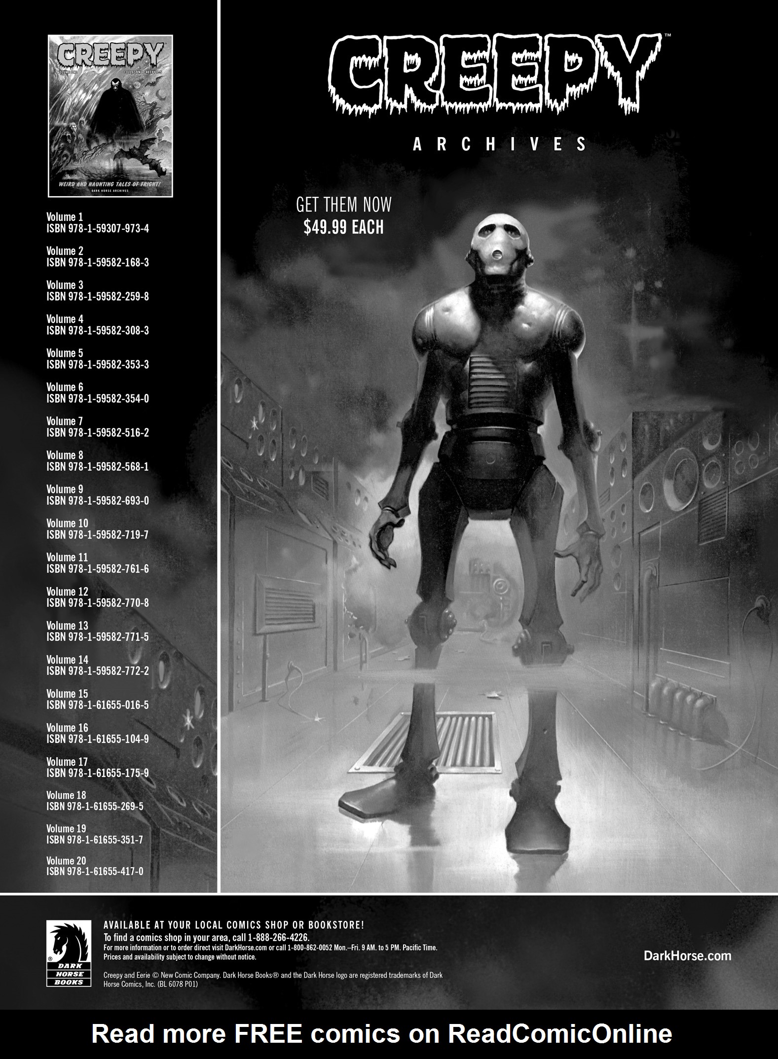 Read online Eerie Archives comic -  Issue # TPB 19 - 277