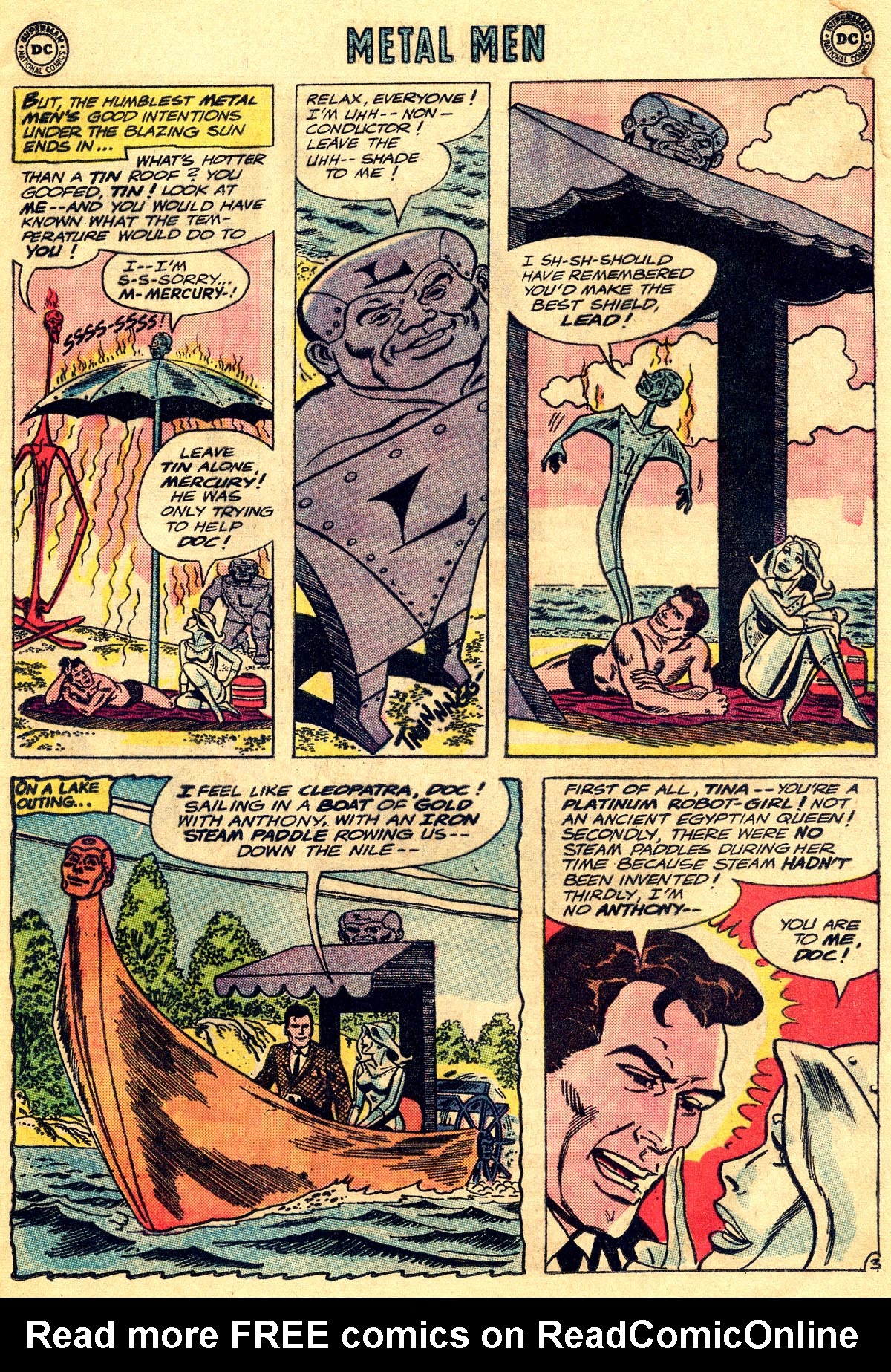 Read online Metal Men (1963) comic -  Issue #7 - 5