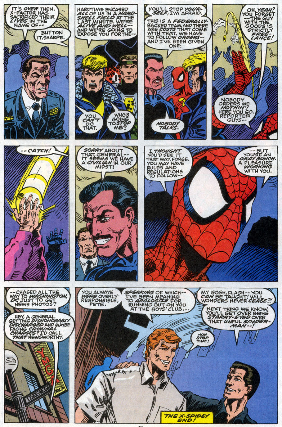 Read online Spider-Man and X-Factor: Shadowgames comic -  Issue #3 - 22