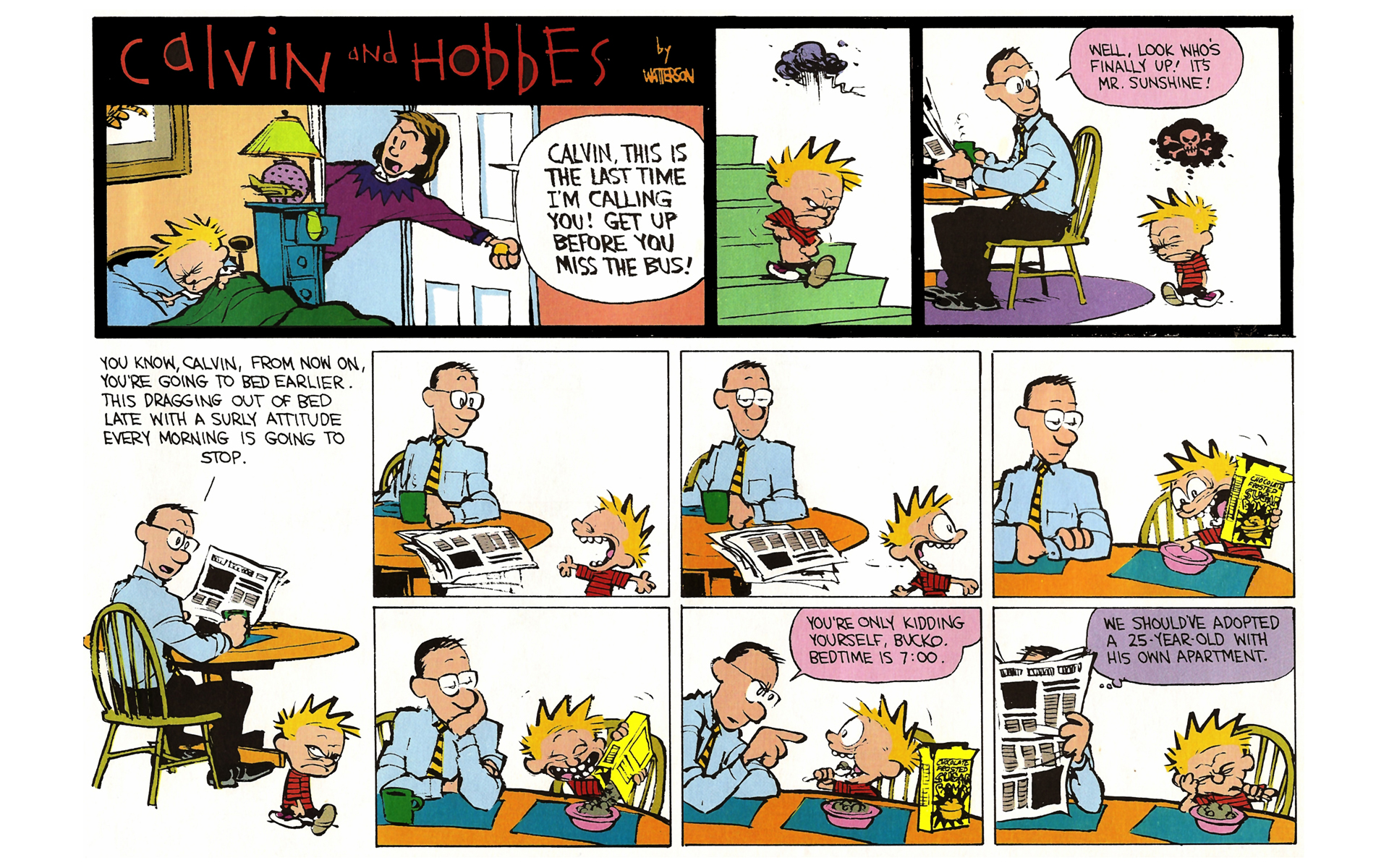 Read online Calvin and Hobbes comic -  Issue #8 - 32