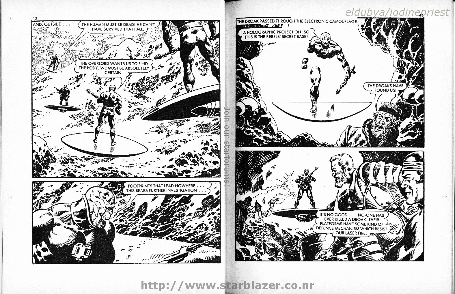 Read online Starblazer comic -  Issue #149 - 22