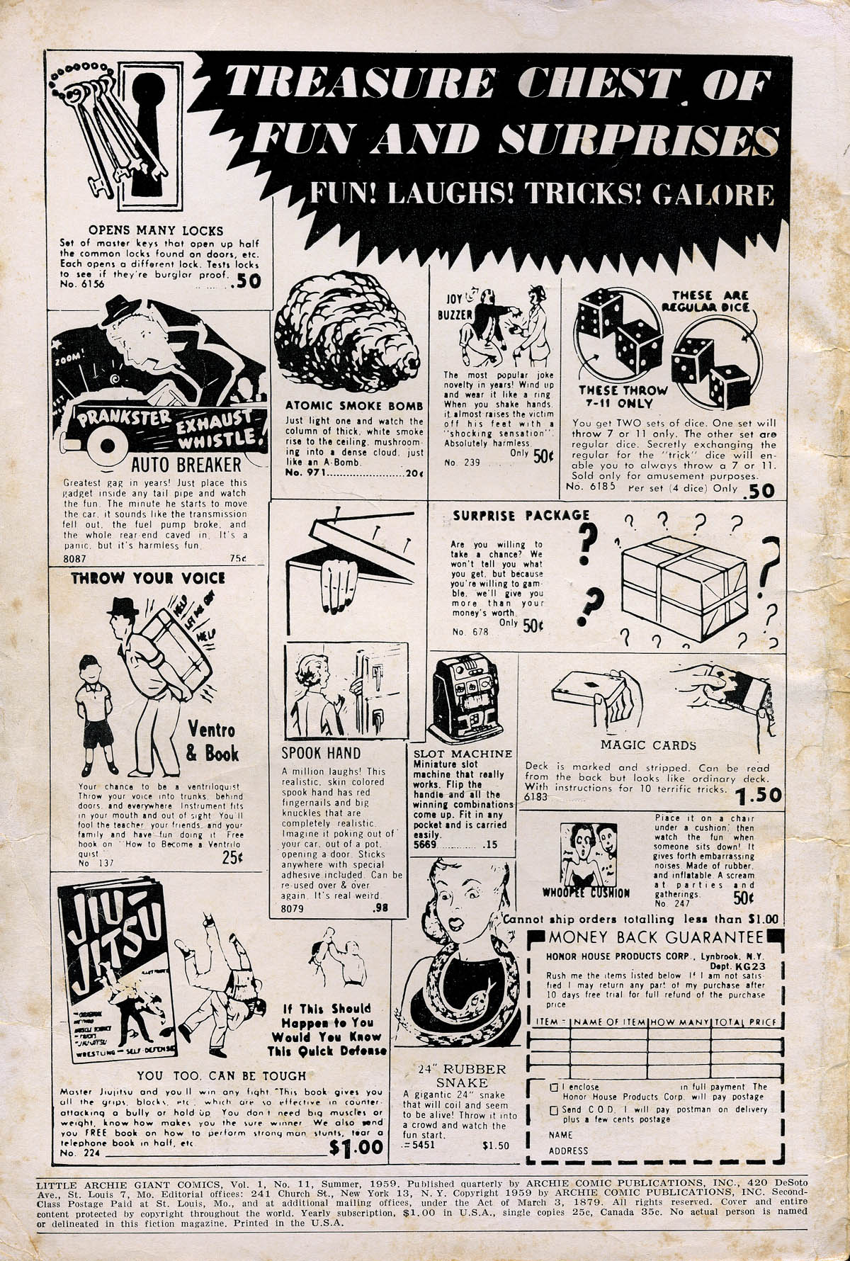 Read online Little Archie (1956) comic -  Issue #11 - 2