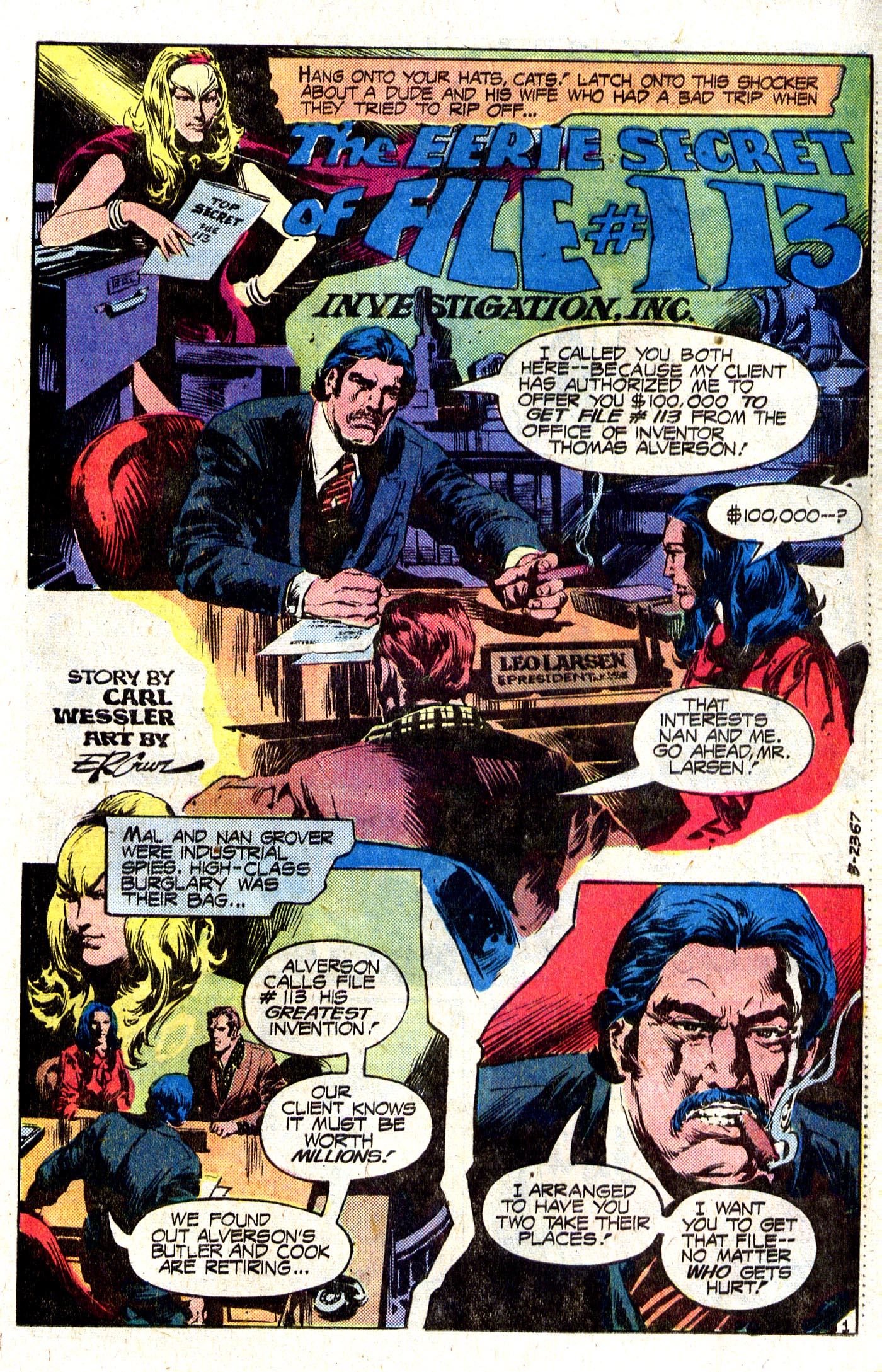 Read online The Witching Hour (1969) comic -  Issue #70 - 12