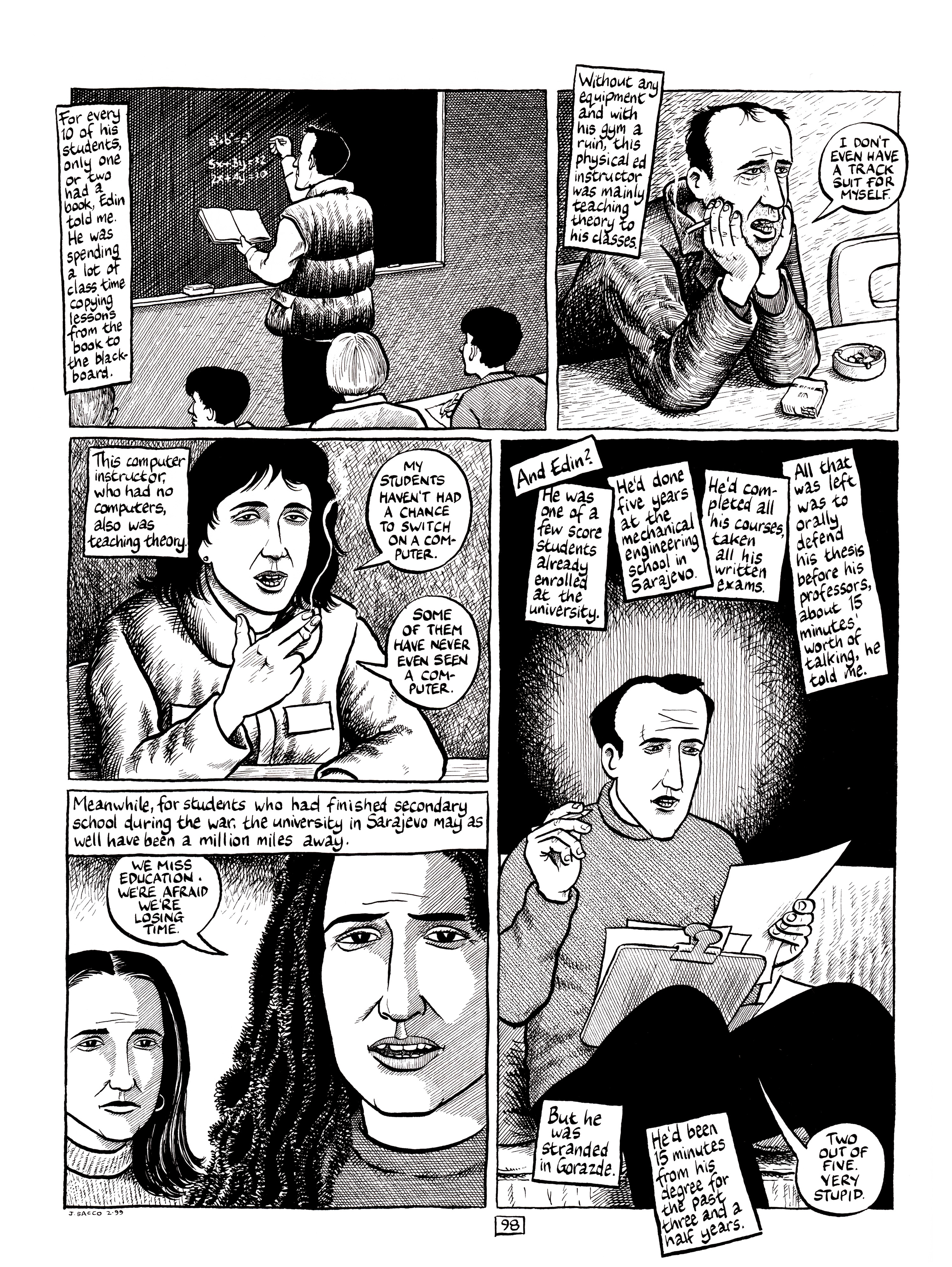 Read online Safe Area Goražde comic -  Issue # TPB (Part 2) - 39