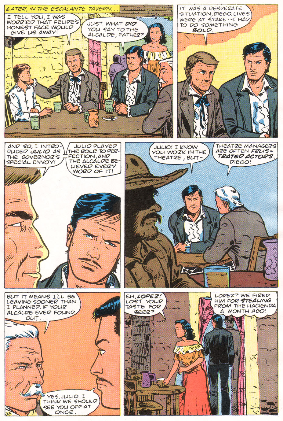 Read online Zorro (1990) comic -  Issue #7 - 11