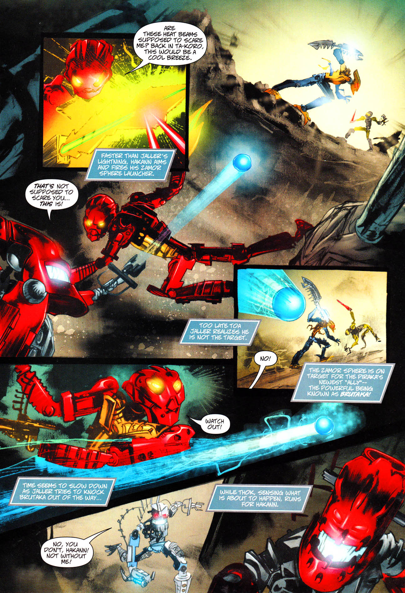 Read online Bionicle: Ignition comic -  Issue #3 - 9