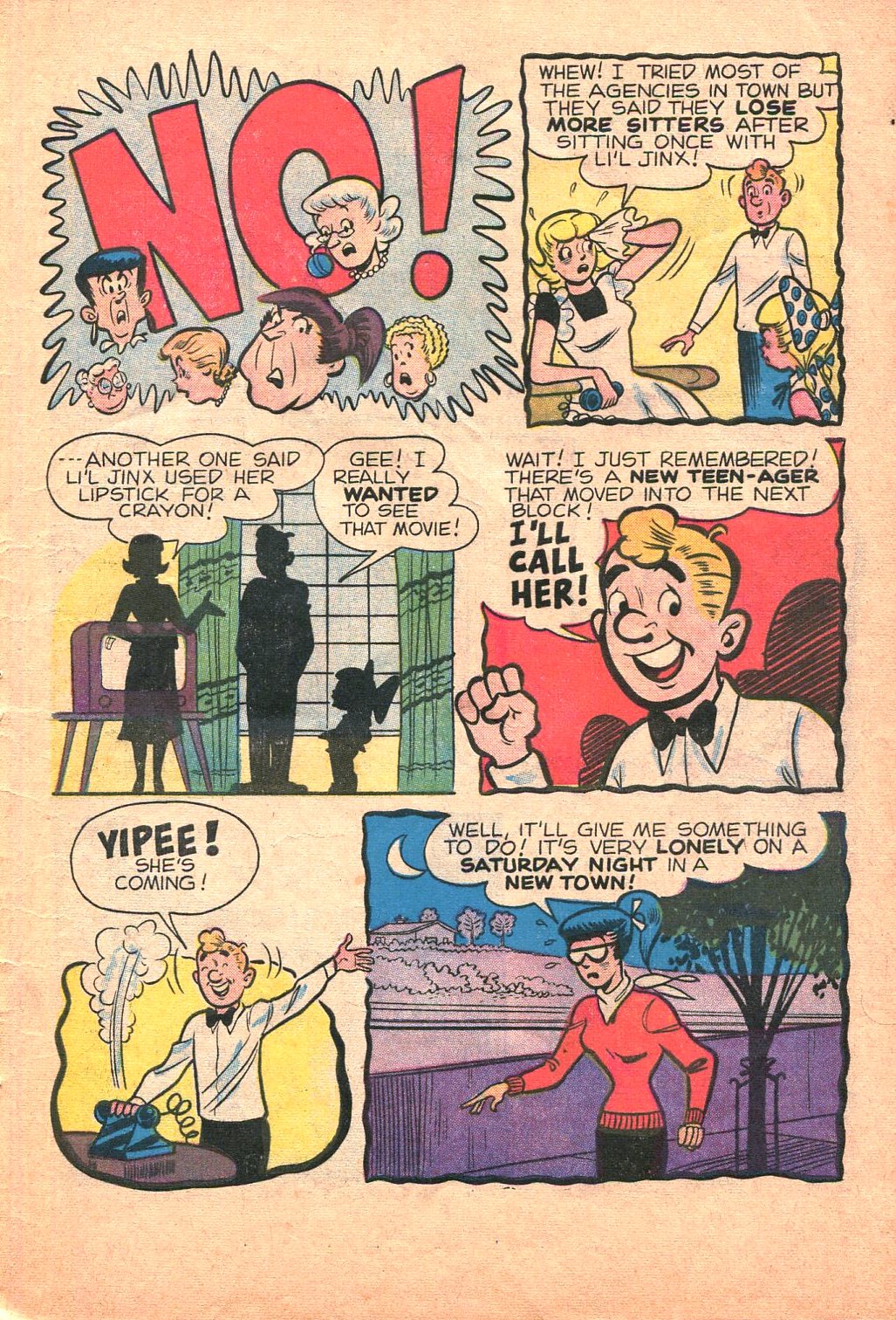 Read online Li'l Jinx (1956) comic -  Issue #1 - 5