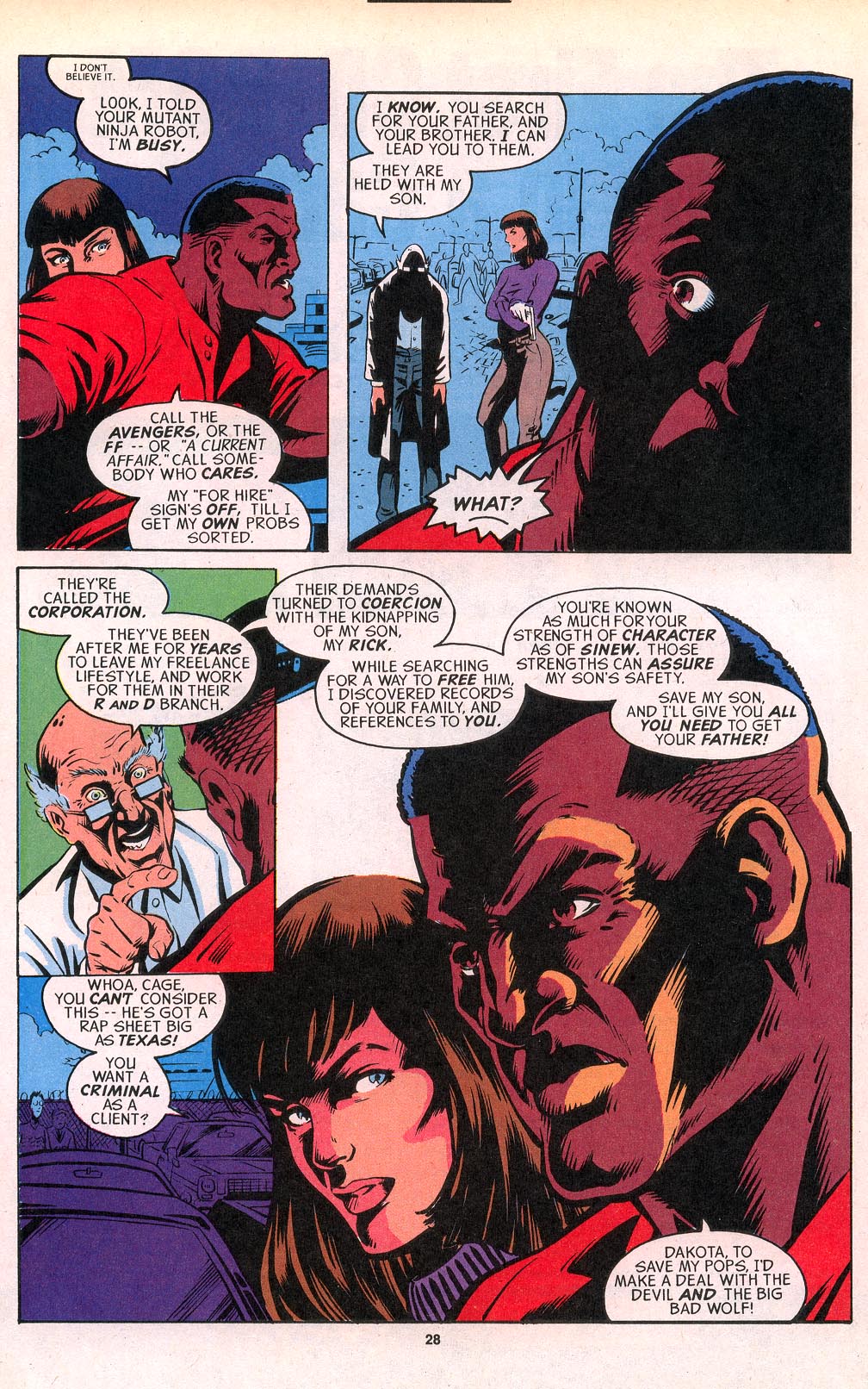 Read online Cage (1992) comic -  Issue #13 - 20