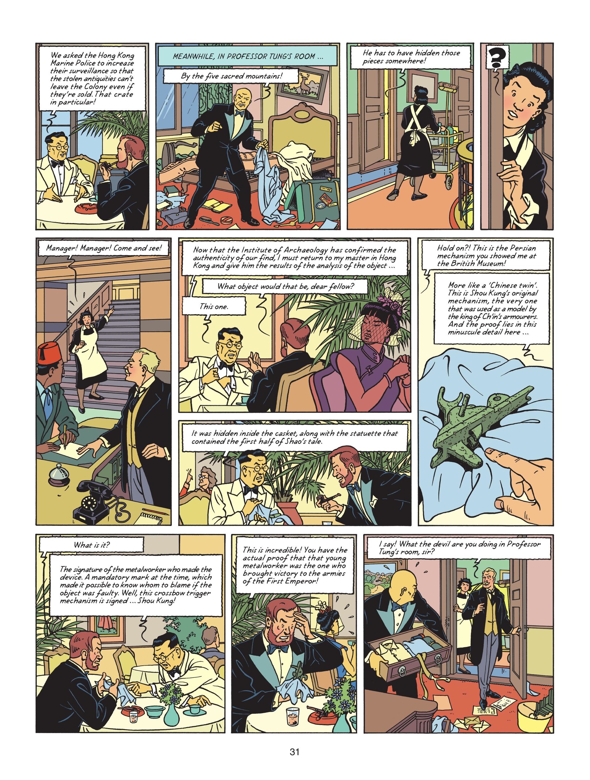 Read online Blake & Mortimer comic -  Issue #25 - 33