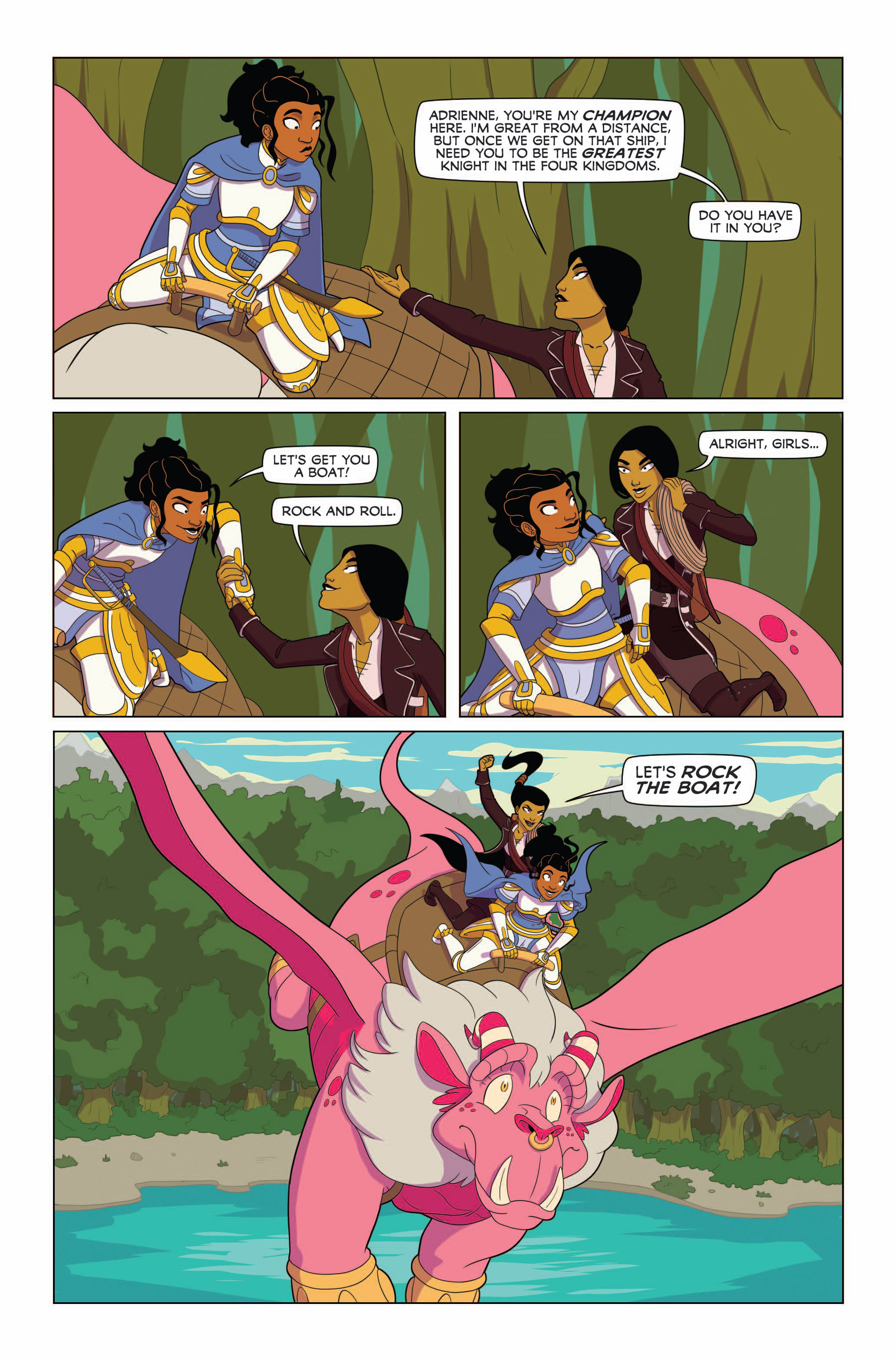 Read online Princeless: The Pirate Princess comic -  Issue # Full - 73