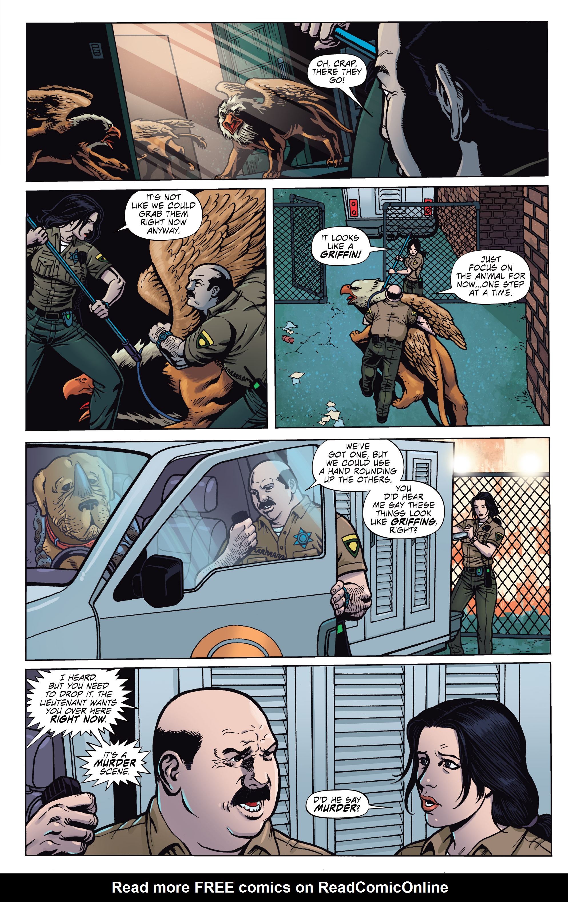 Read online Creature Cops: Special Varmint Unit comic -  Issue #2 - 5