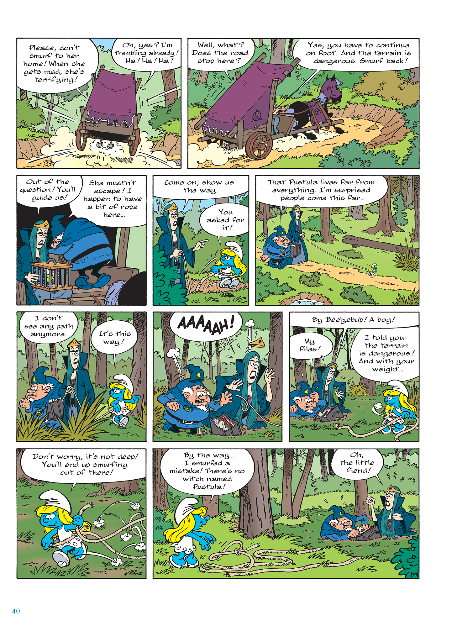 Read online The Smurfs Tales comic -  Issue # TPB 2 (Part 1) - 42