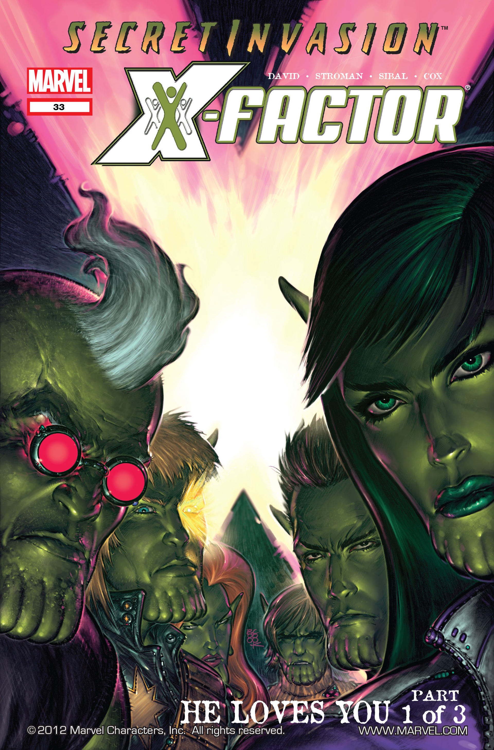 Read online X-Factor (2006) comic -  Issue #33 - 1
