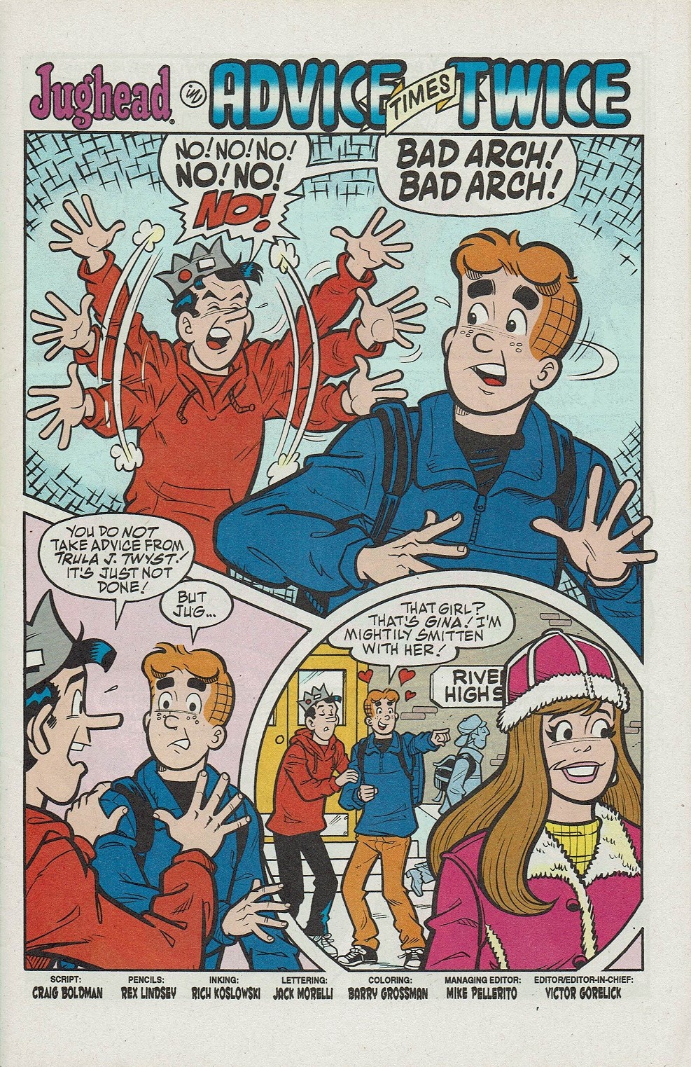 Read online Archie's Pal Jughead Comics comic -  Issue #187 - 3