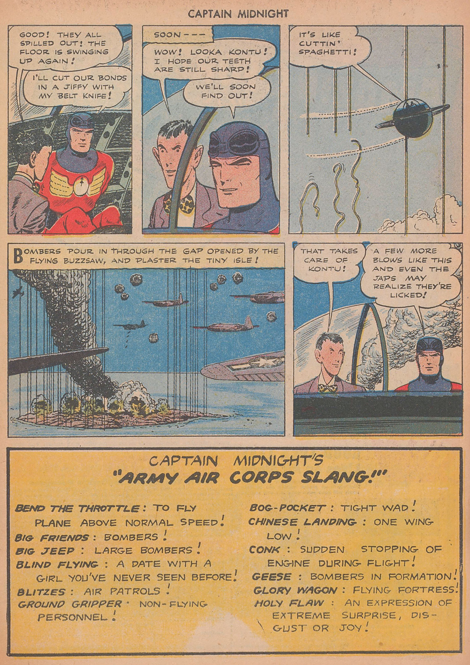 Read online Captain Midnight (1942) comic -  Issue #29 - 19
