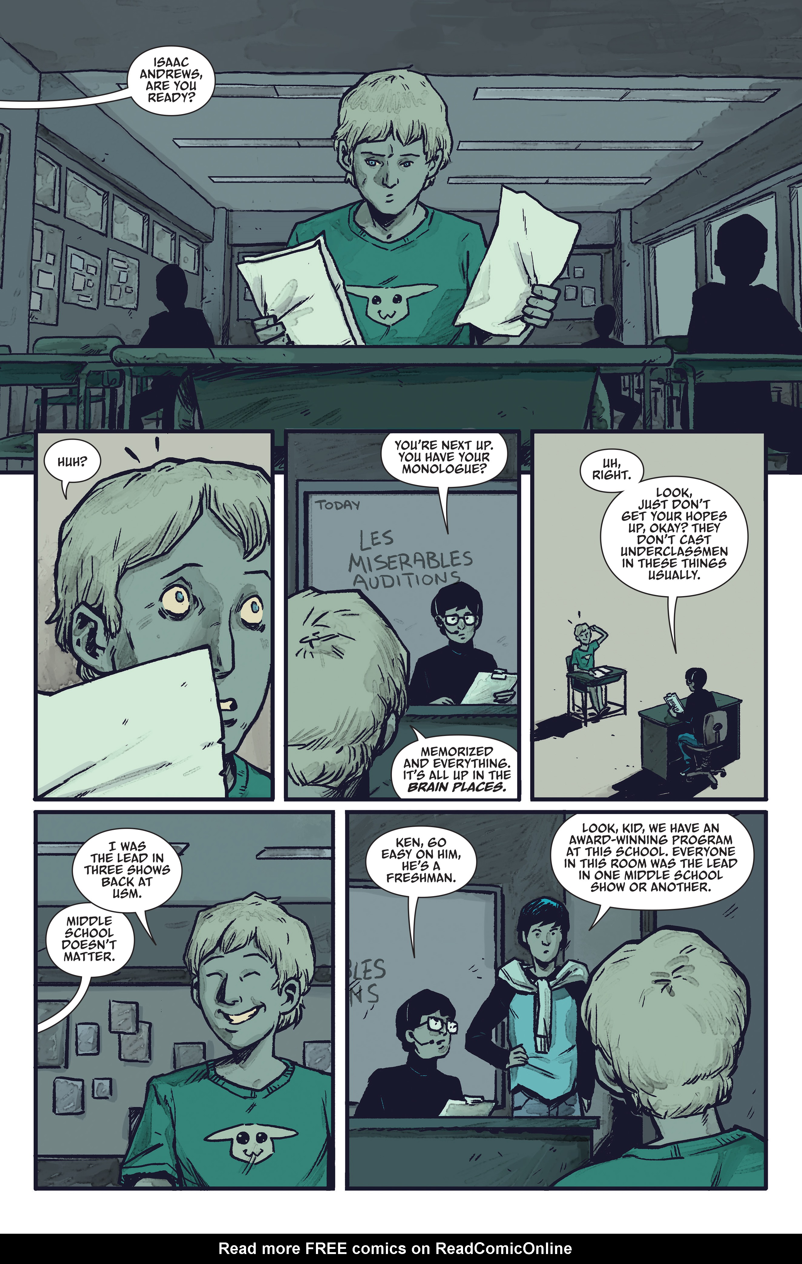 Read online The Woods comic -  Issue # _Yearbook Edition 2 (Part 2) - 1
